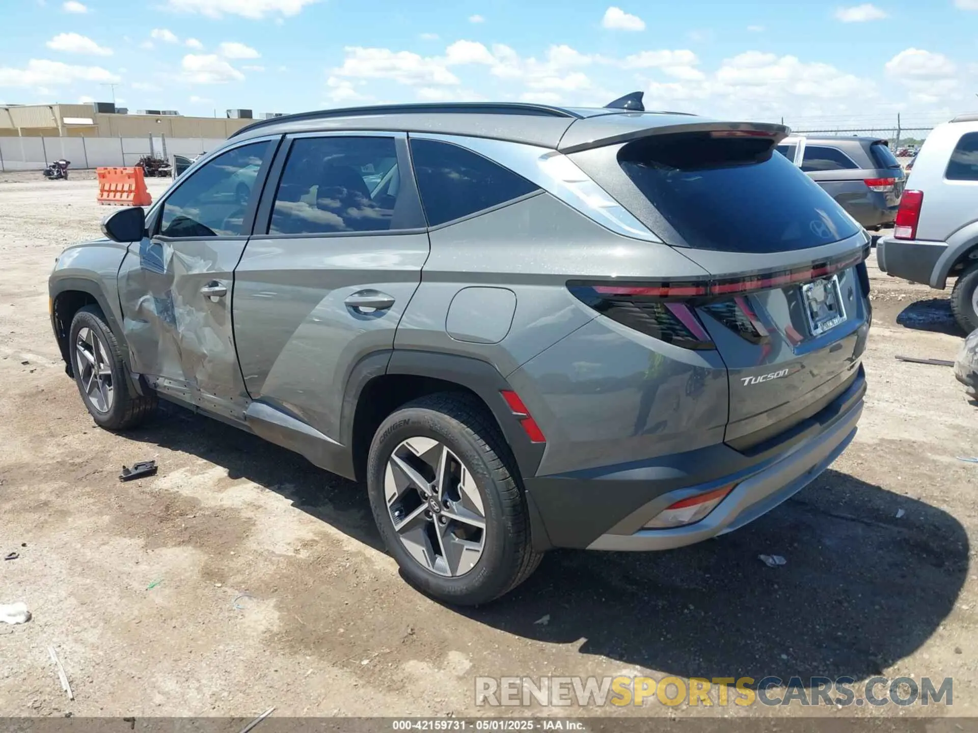 3 Photograph of a damaged car 5NMJCCDEXSH544821 HYUNDAI TUCSON 2025