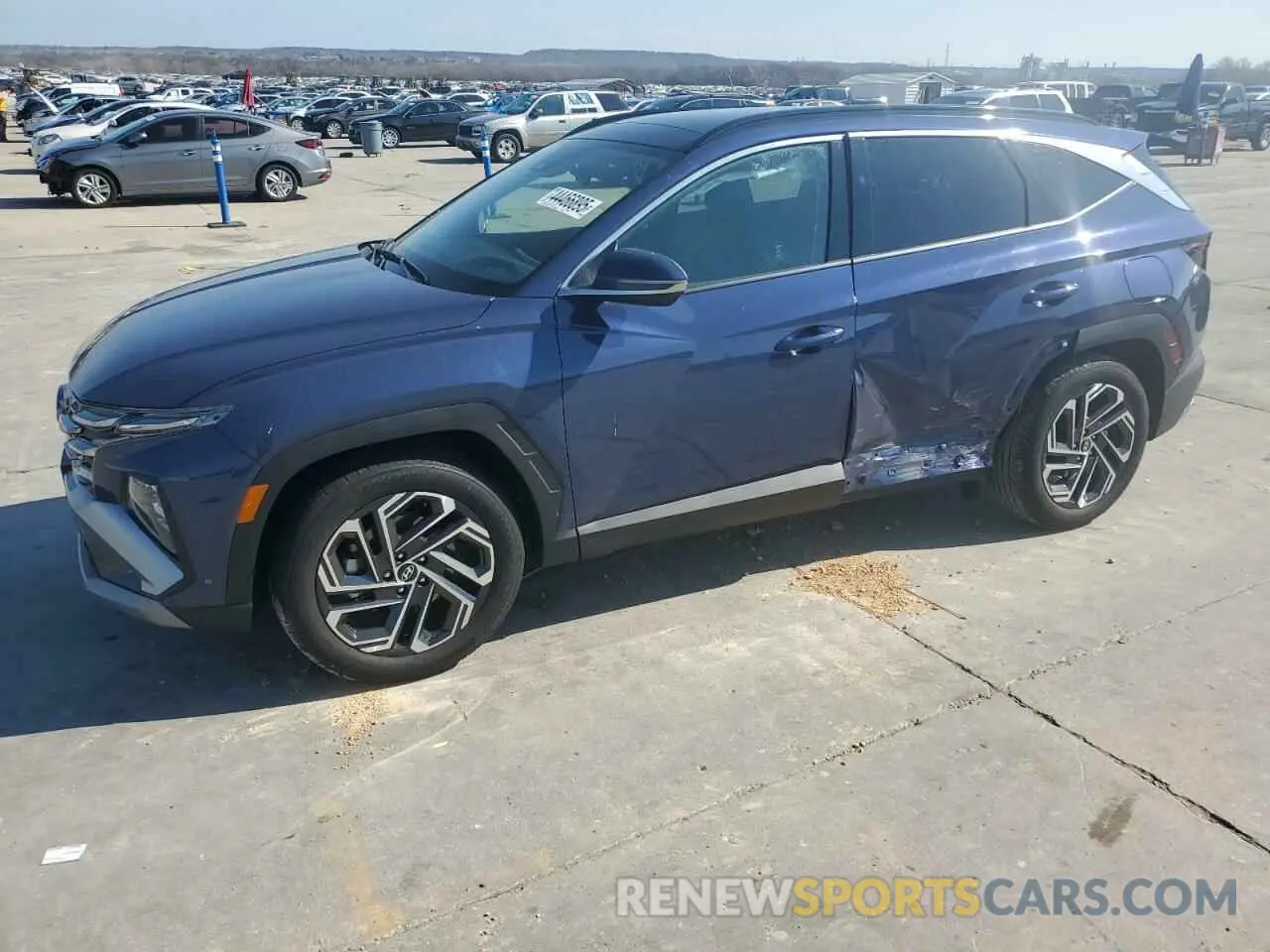 1 Photograph of a damaged car 5NMJE3DE6SH446623 HYUNDAI TUCSON 2025