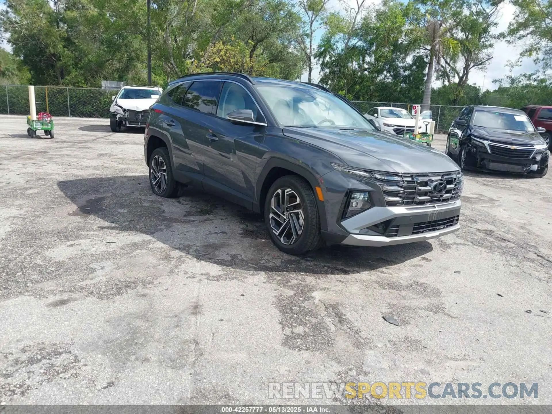 1 Photograph of a damaged car 5NMJECDE6SH554157 HYUNDAI TUCSON 2025