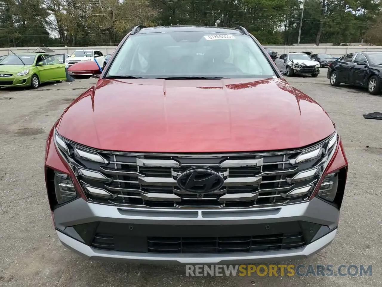 5 Photograph of a damaged car 5NMJECDEXSH500179 HYUNDAI TUCSON 2025