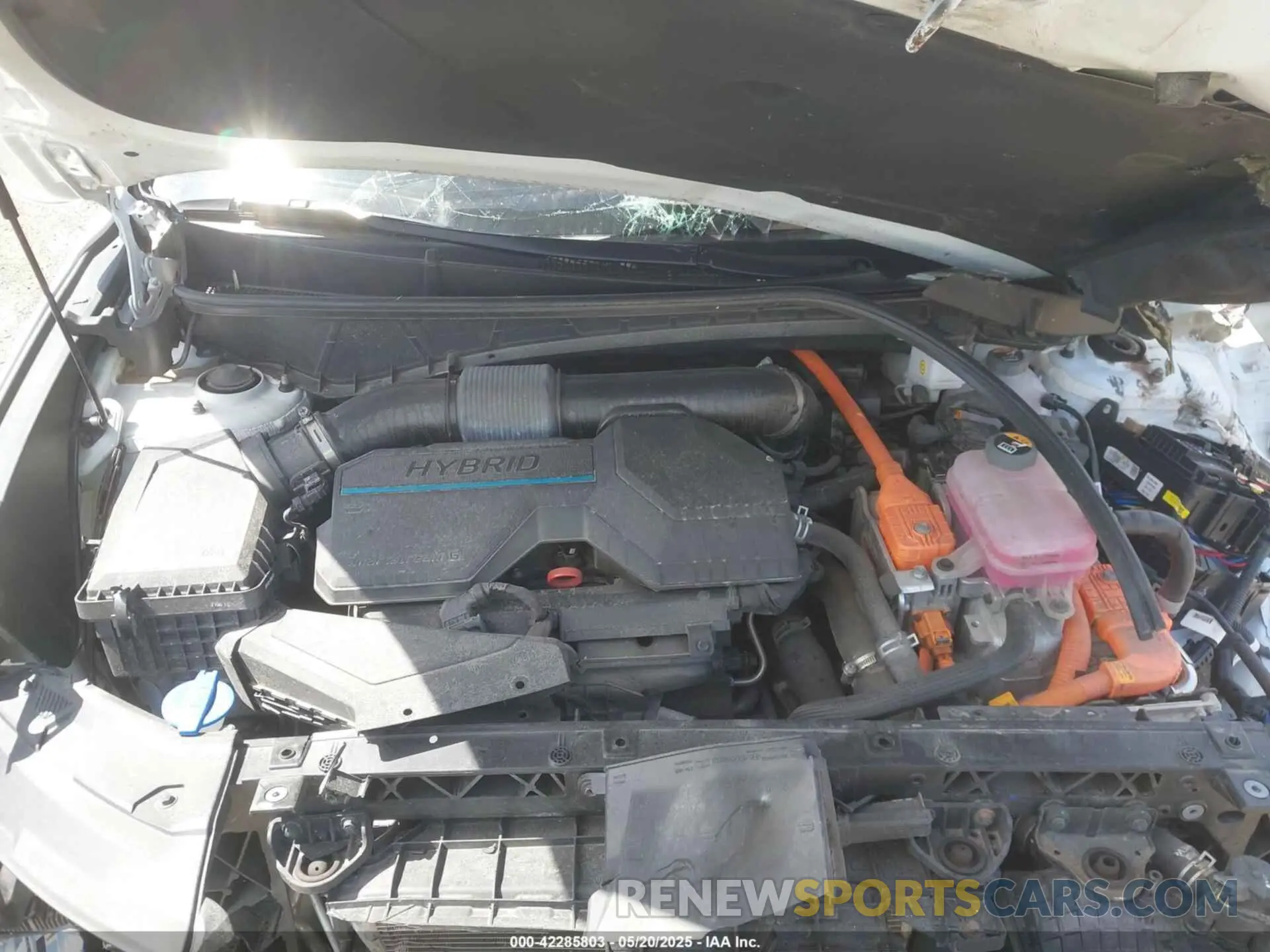10 Фотография поврежденного автомобиля KM8JBCA12NU024674 HYUNDAI TUCSON HYBRID 2022
