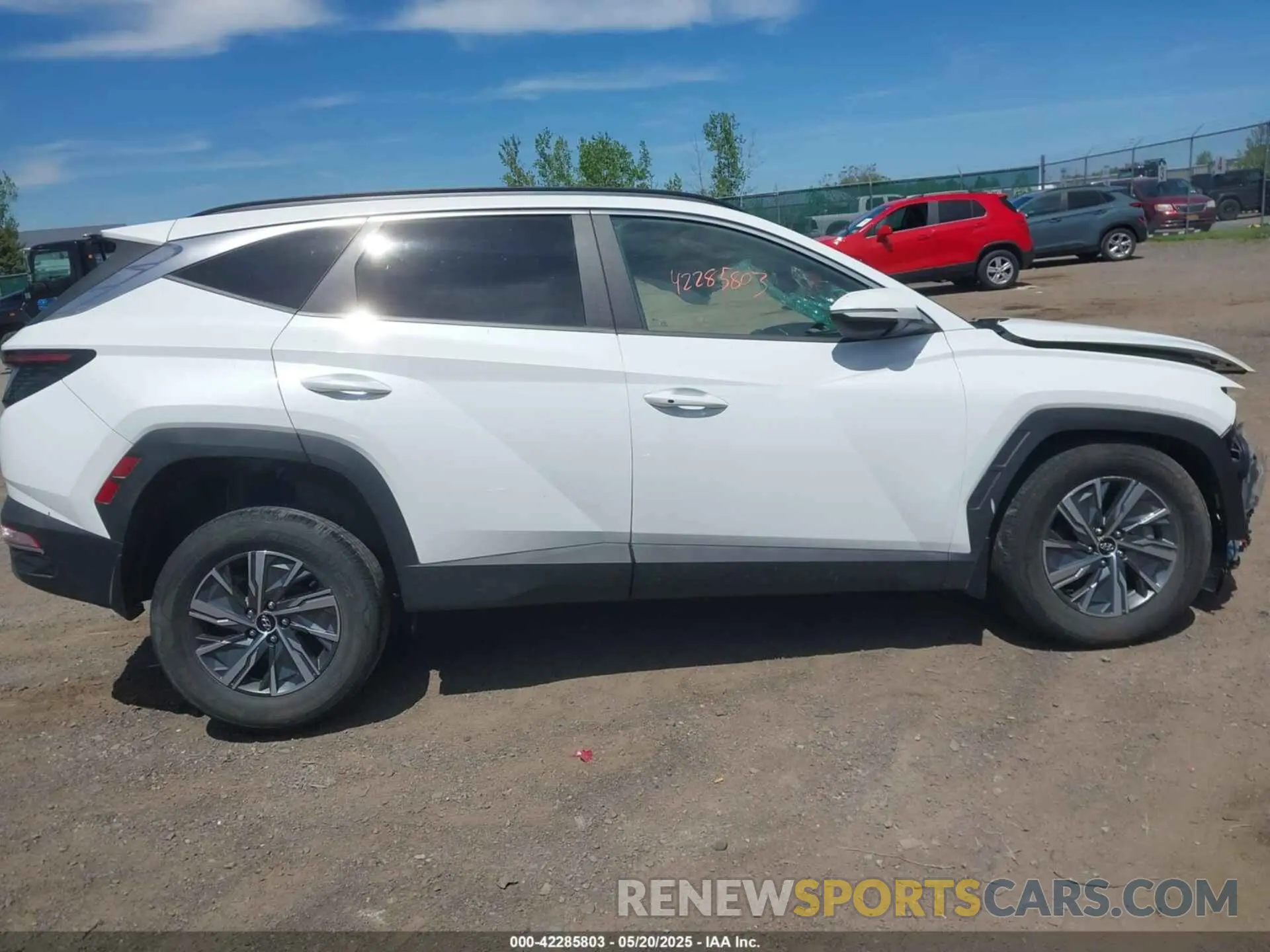 14 Фотография поврежденного автомобиля KM8JBCA12NU024674 HYUNDAI TUCSON HYBRID 2022