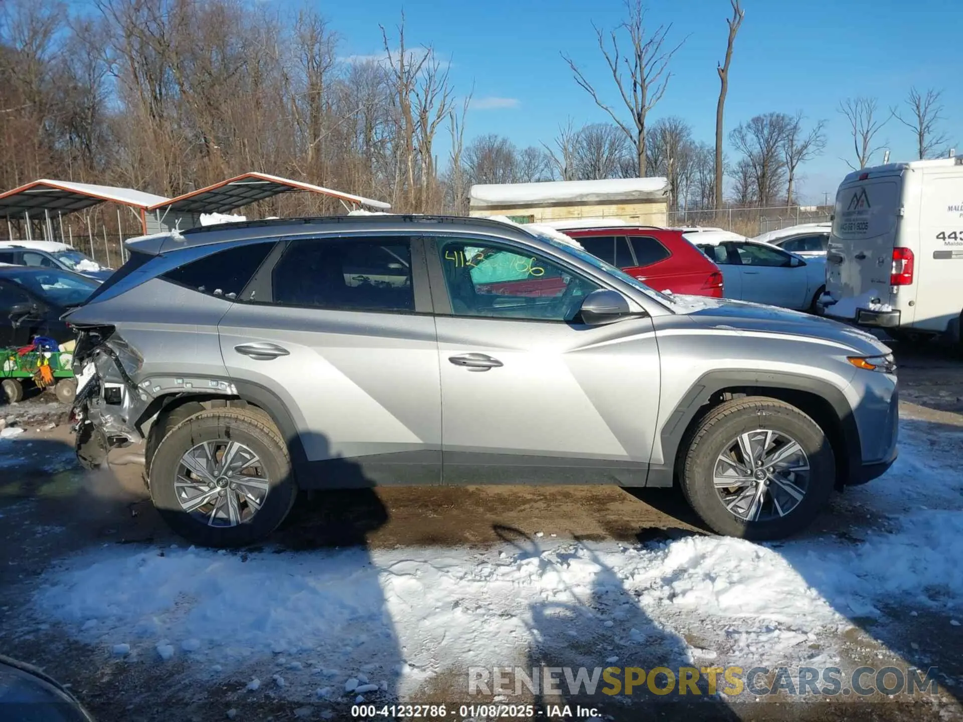 14 Фотография поврежденного автомобиля KM8JBCA13NU080963 HYUNDAI TUCSON HYBRID 2022