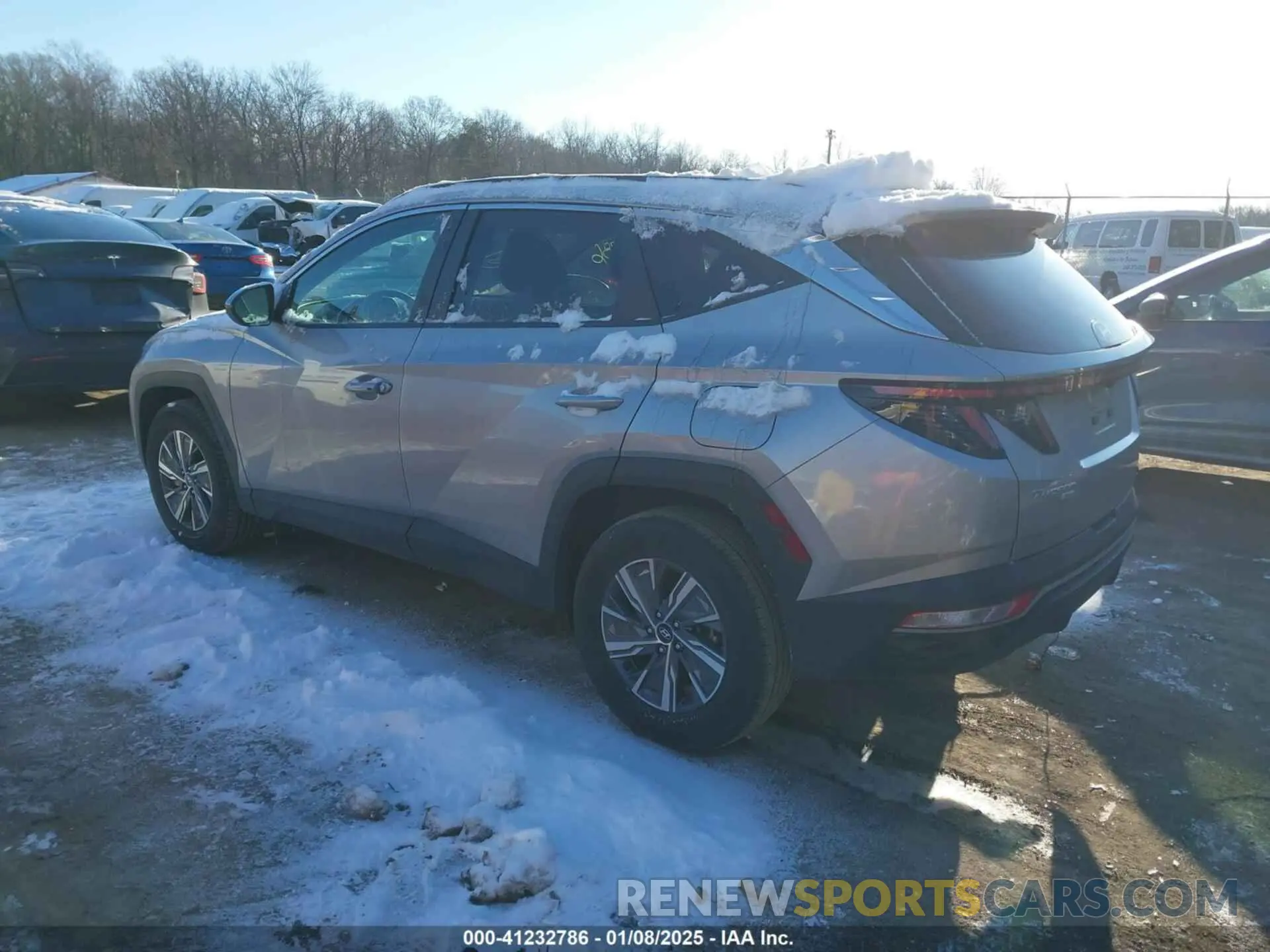 3 Фотография поврежденного автомобиля KM8JBCA13NU080963 HYUNDAI TUCSON HYBRID 2022
