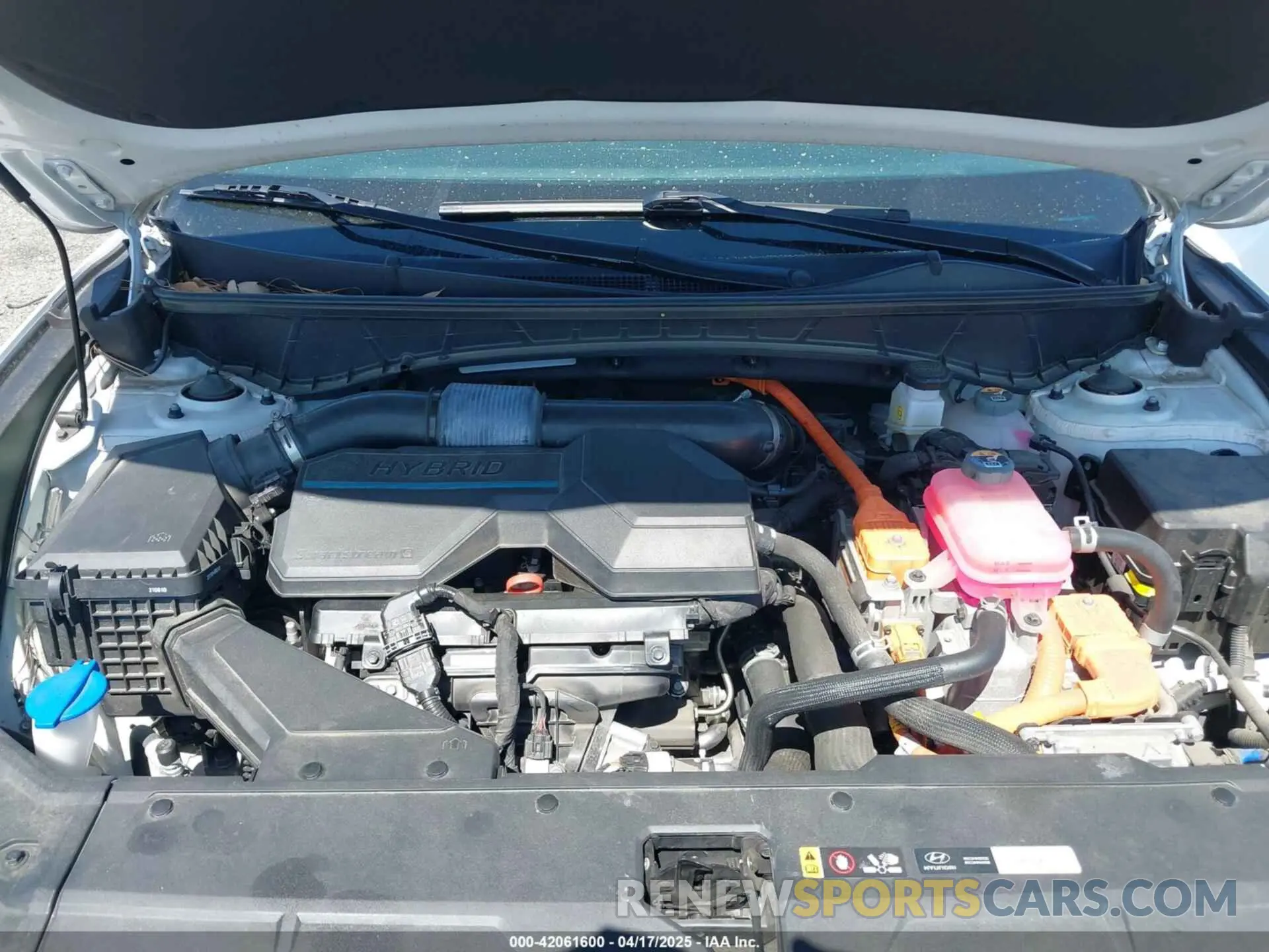 10 Фотография поврежденного автомобиля KM8JBCA15NU031537 HYUNDAI TUCSON HYBRID 2022