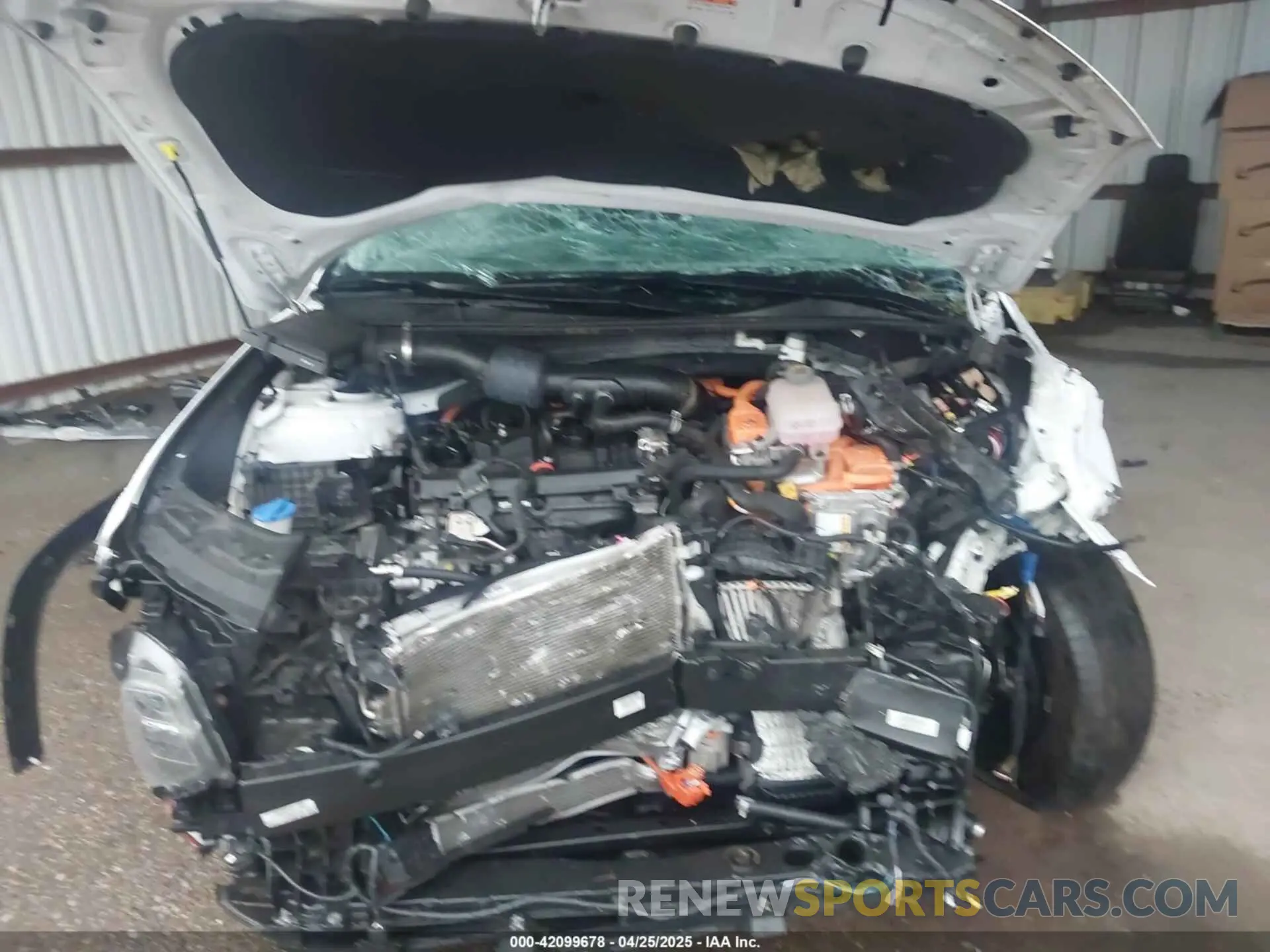 10 Photograph of a damaged car KM8JBCA19NU064198 HYUNDAI TUCSON HYBRID 2022