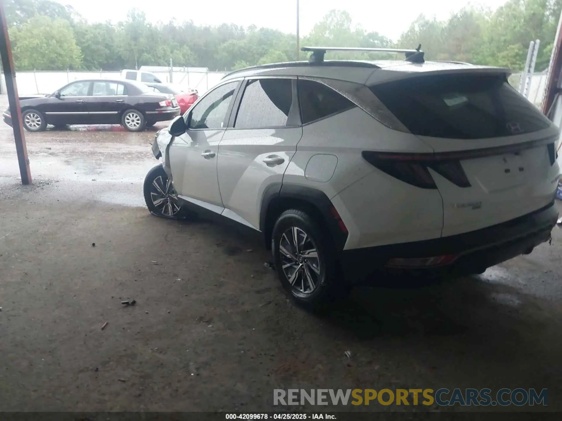 3 Photograph of a damaged car KM8JBCA19NU064198 HYUNDAI TUCSON HYBRID 2022