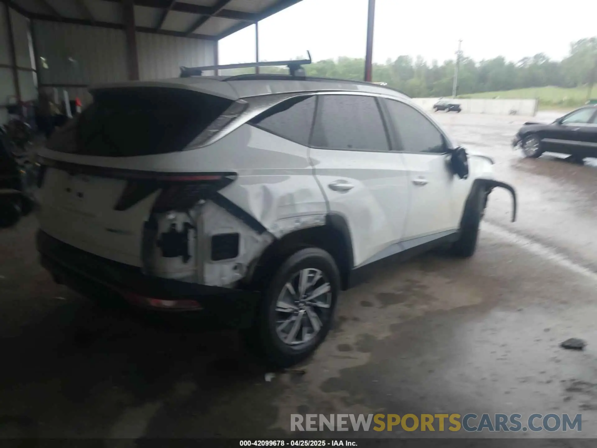 4 Photograph of a damaged car KM8JBCA19NU064198 HYUNDAI TUCSON HYBRID 2022