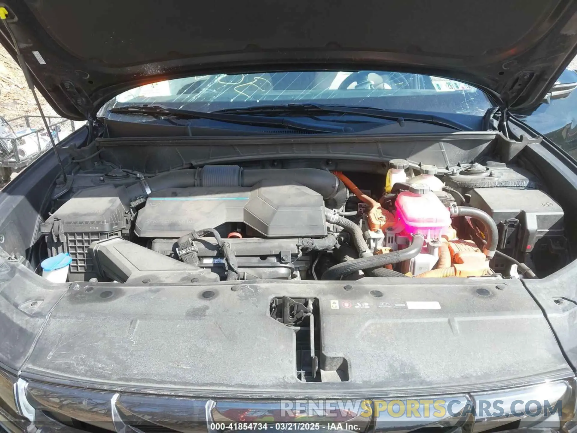 10 Photograph of a damaged car KM8JECA10NU059124 HYUNDAI TUCSON HYBRID 2022