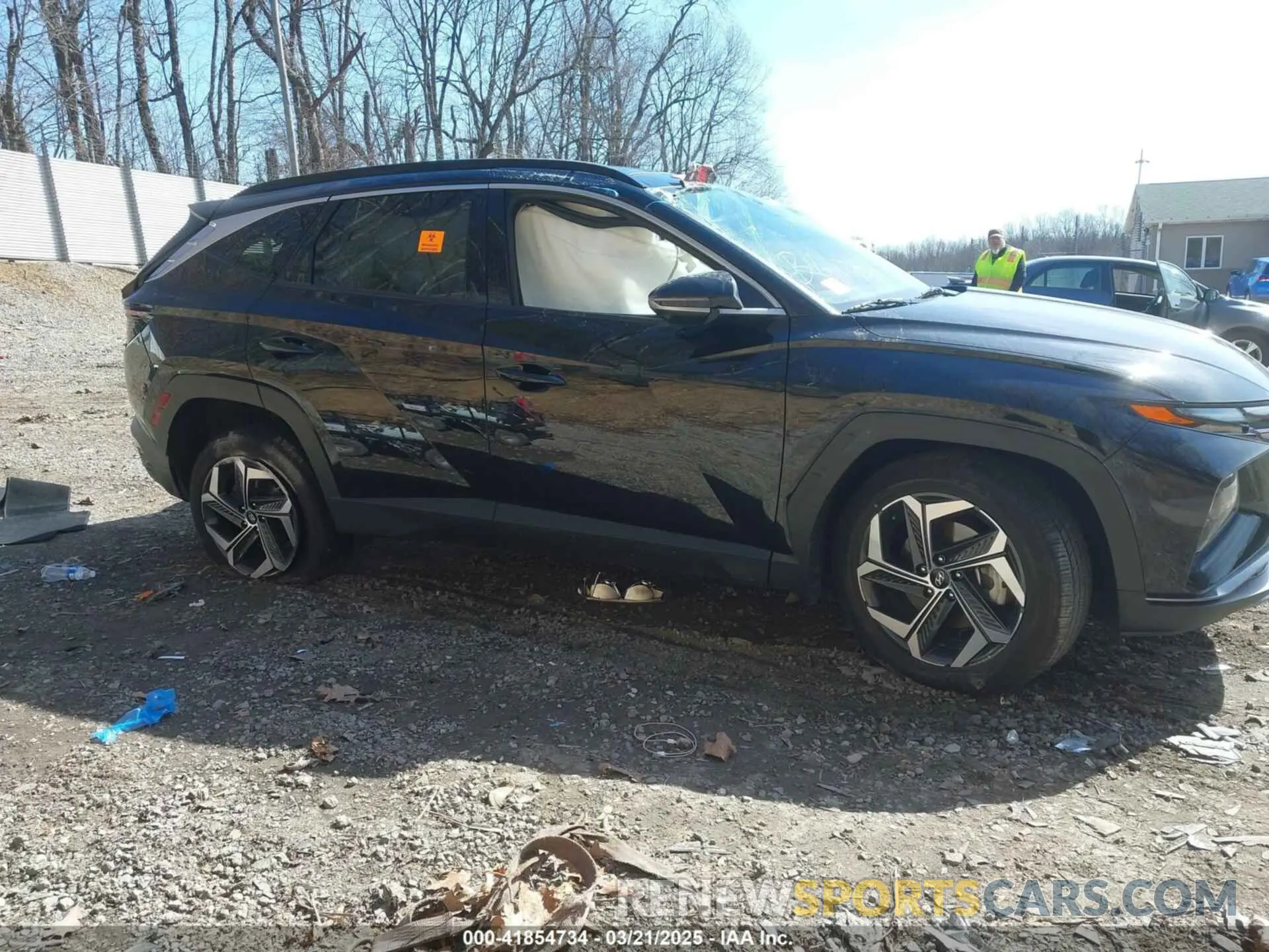 14 Photograph of a damaged car KM8JECA10NU059124 HYUNDAI TUCSON HYBRID 2022