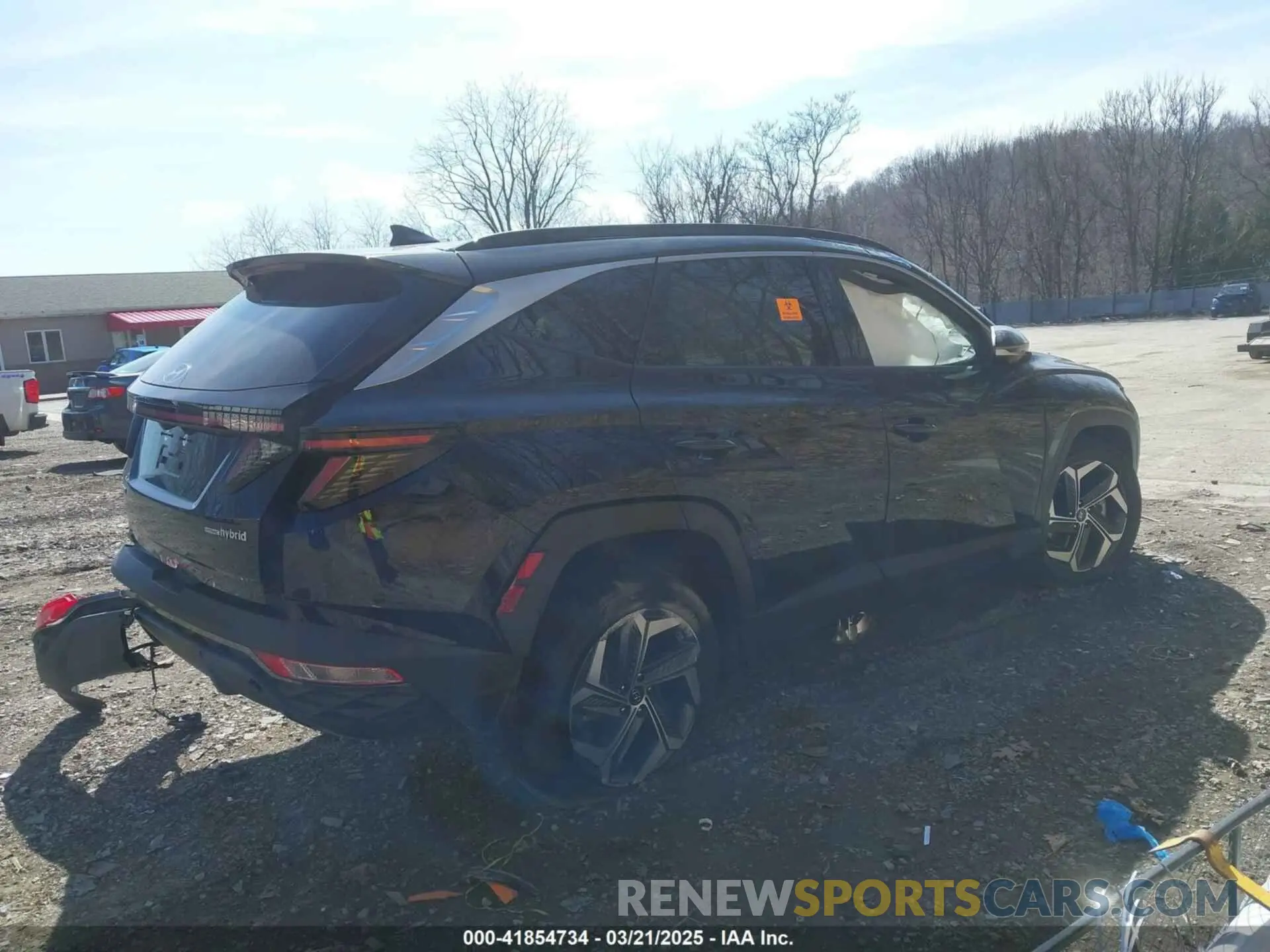 4 Photograph of a damaged car KM8JECA10NU059124 HYUNDAI TUCSON HYBRID 2022