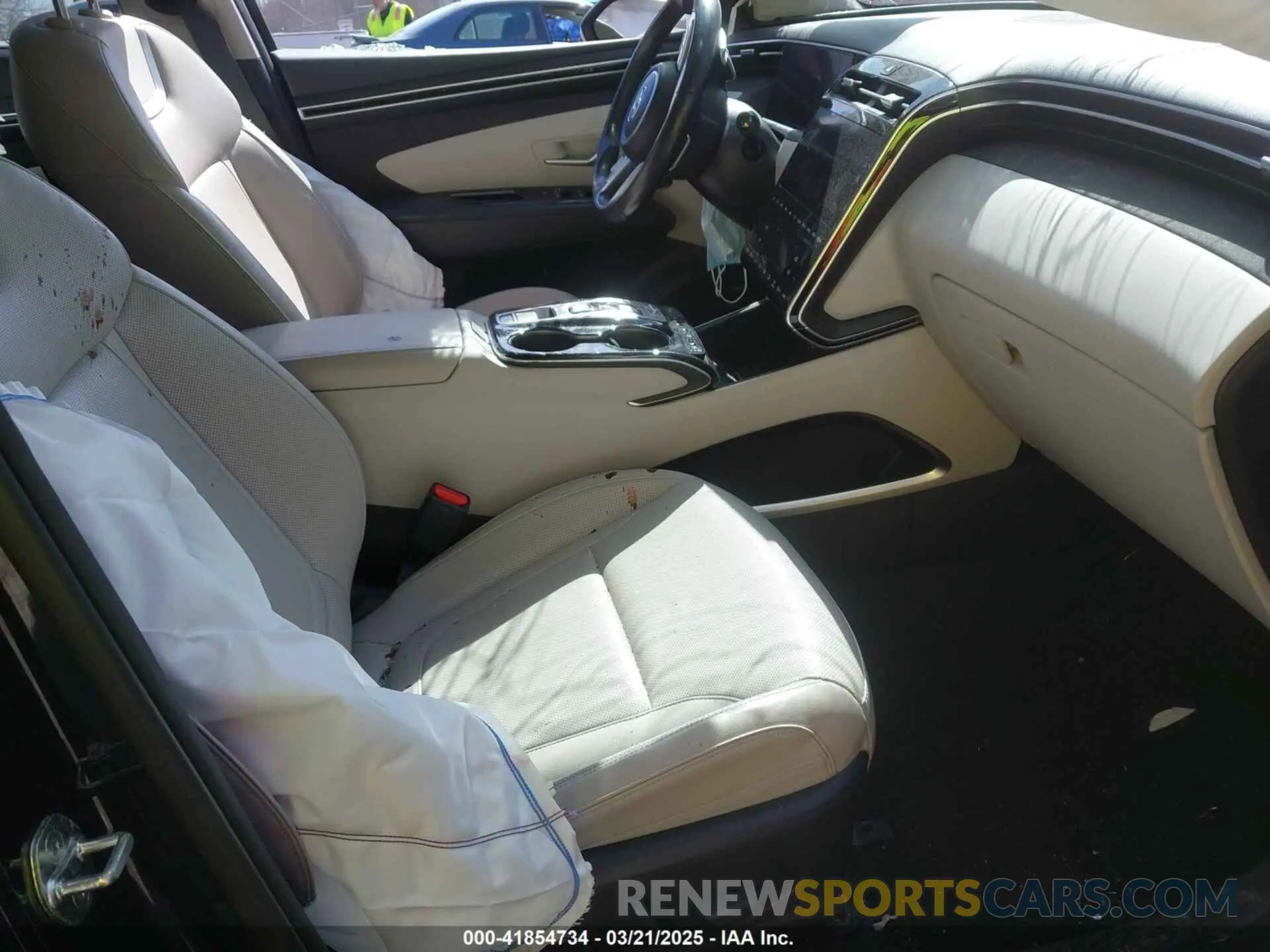 5 Photograph of a damaged car KM8JECA10NU059124 HYUNDAI TUCSON HYBRID 2022