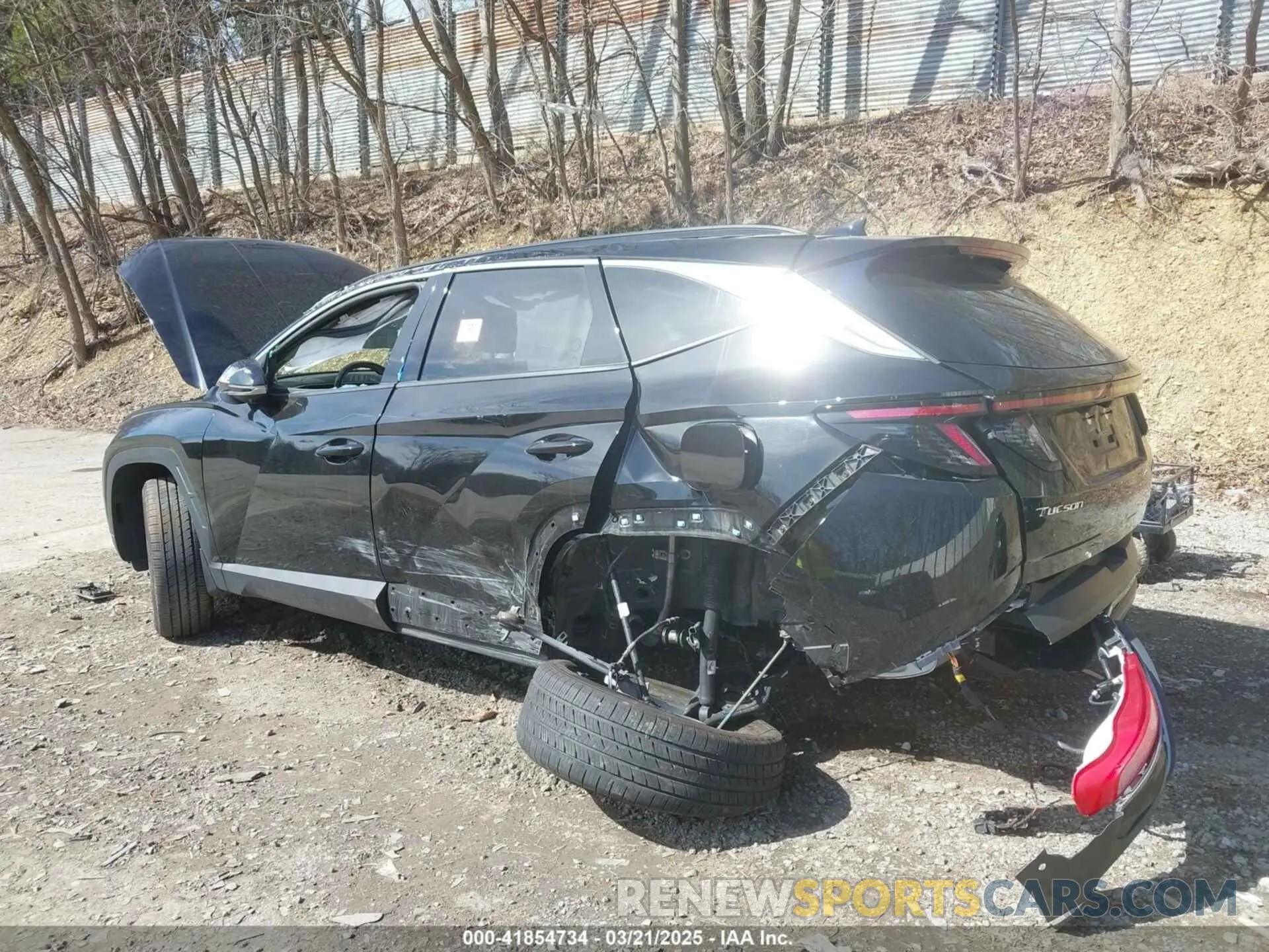 6 Photograph of a damaged car KM8JECA10NU059124 HYUNDAI TUCSON HYBRID 2022