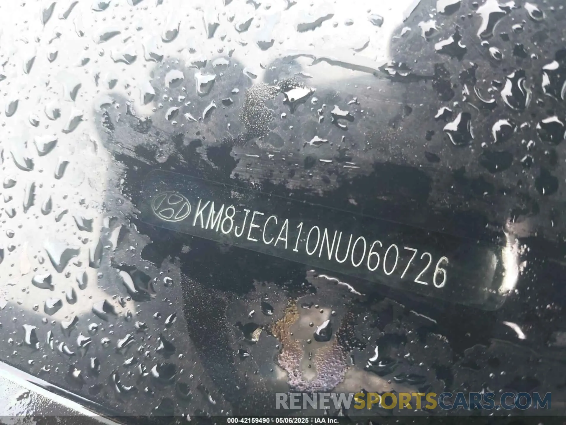 17 Photograph of a damaged car KM8JECA10NU060726 HYUNDAI TUCSON HYBRID 2022