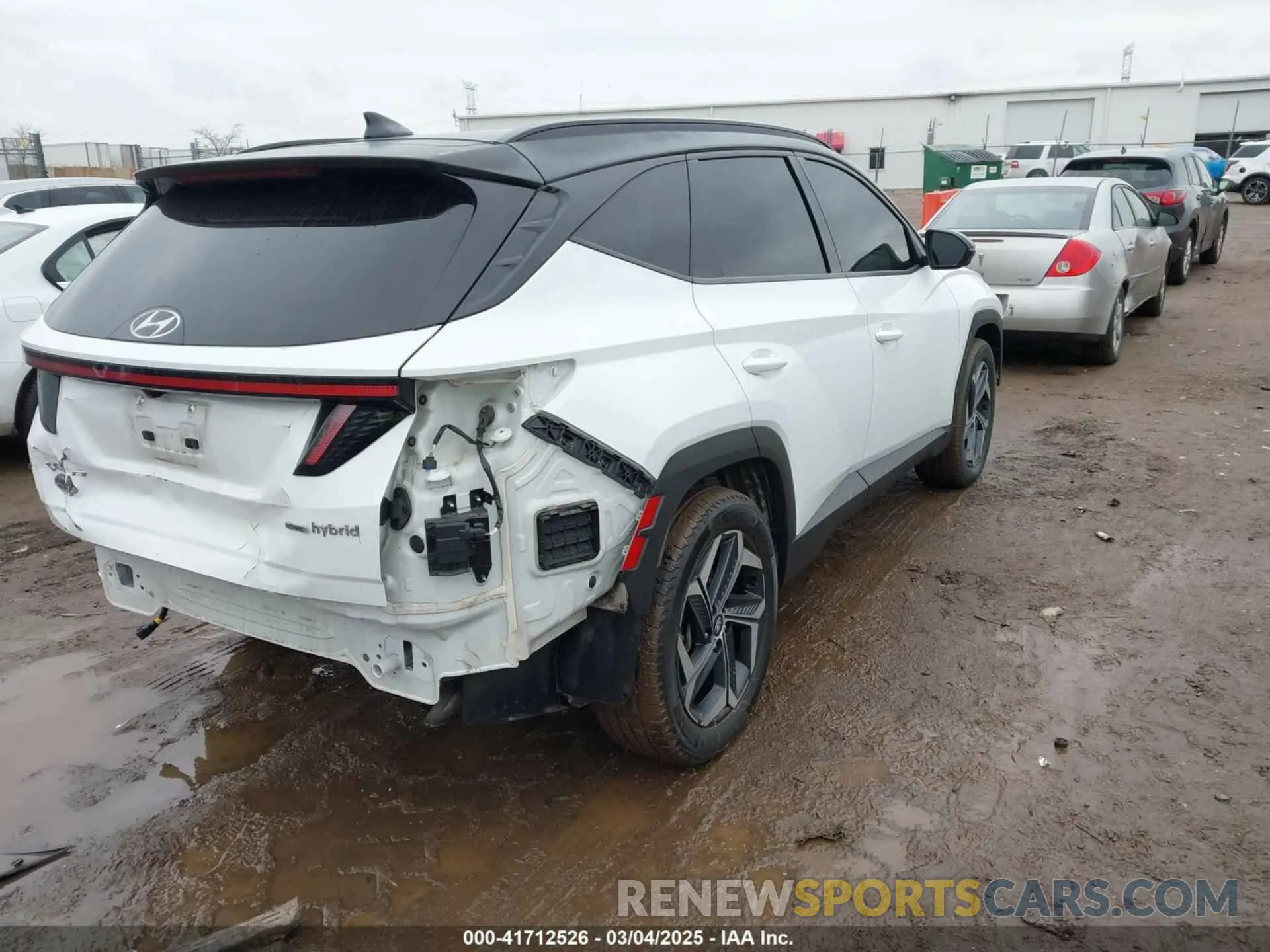 4 Фотография поврежденного автомобиля KM8JECA12NU027890 HYUNDAI TUCSON HYBRID 2022