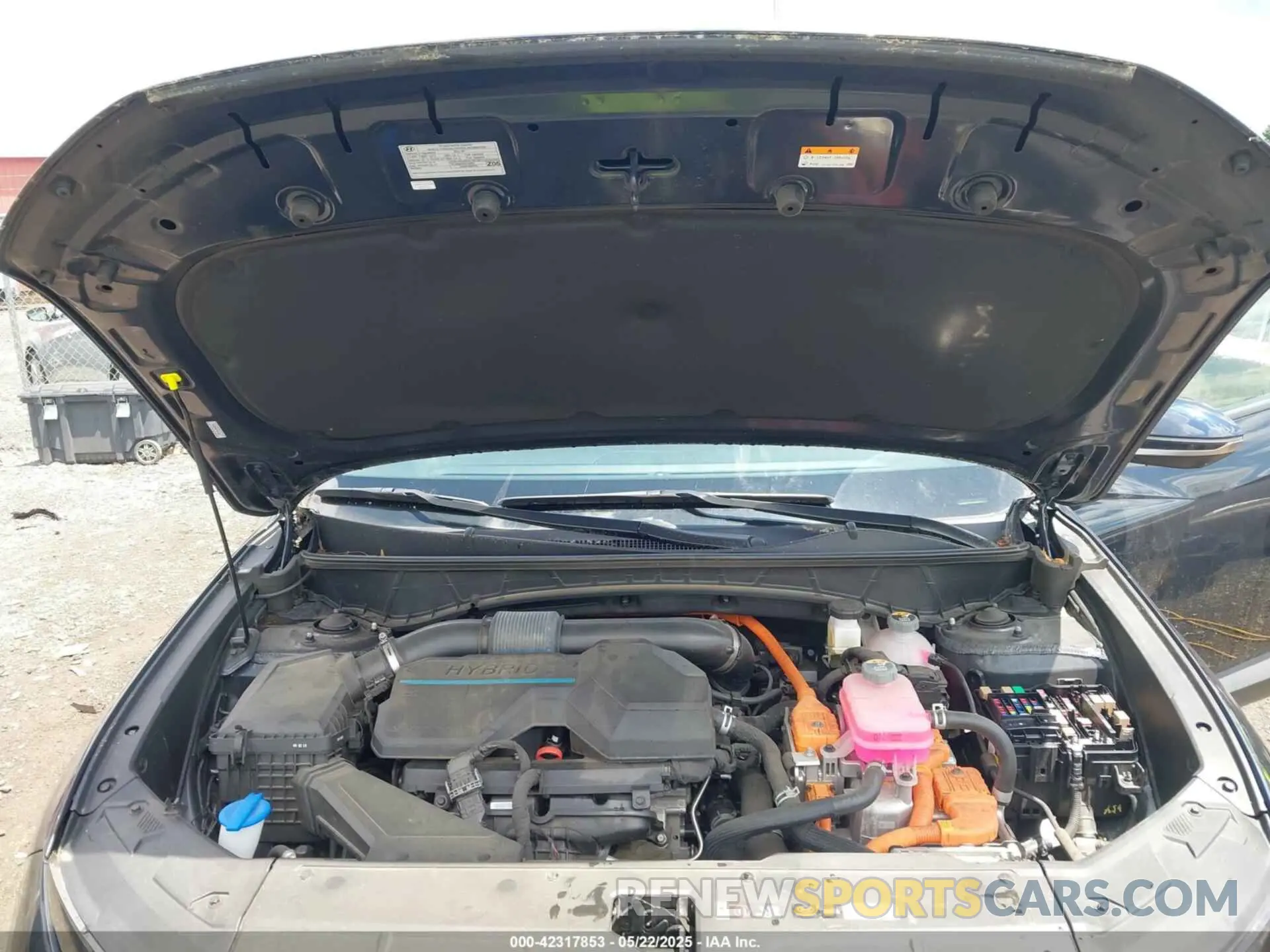10 Фотография поврежденного автомобиля KM8JECA12NU083344 HYUNDAI TUCSON HYBRID 2022