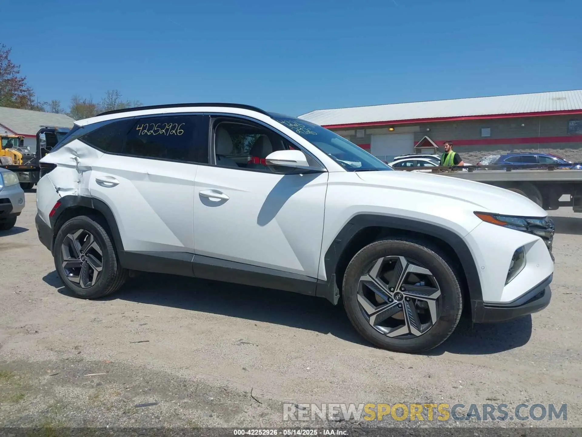 13 Photograph of a damaged car KM8JECA16NU017685 HYUNDAI TUCSON HYBRID 2022