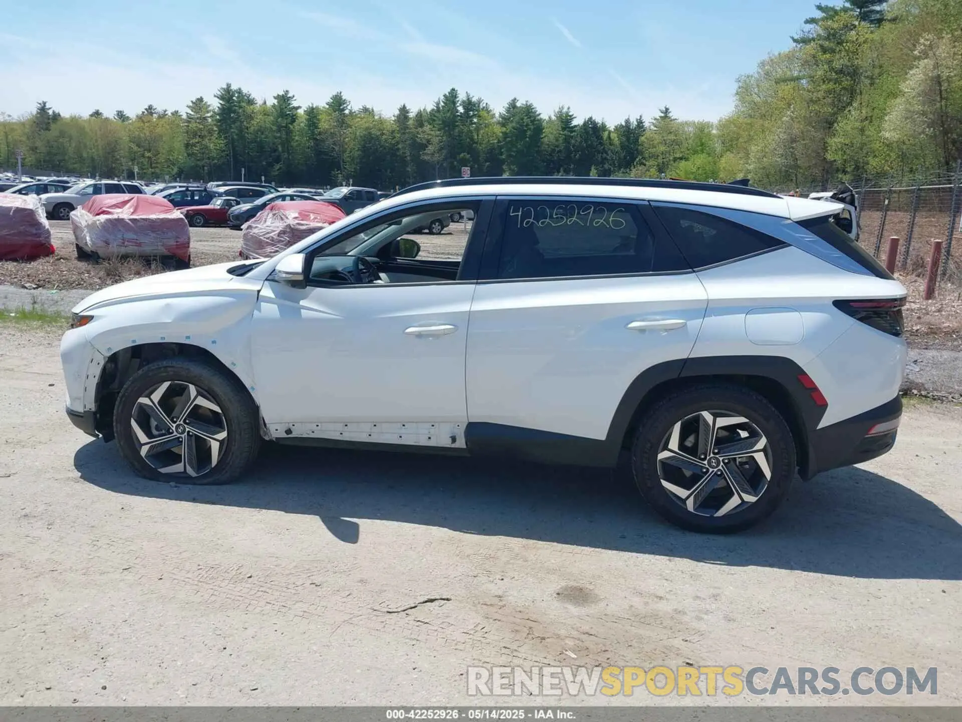 14 Photograph of a damaged car KM8JECA16NU017685 HYUNDAI TUCSON HYBRID 2022