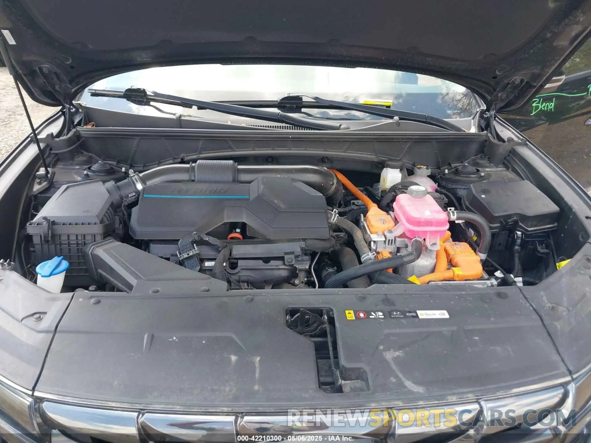10 Photograph of a damaged car KM8JECA19NU062930 HYUNDAI TUCSON HYBRID 2022