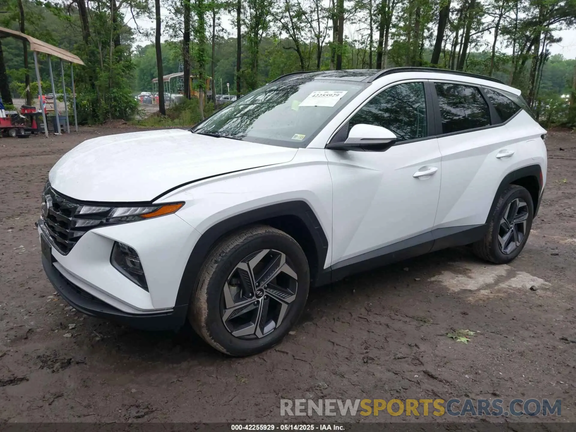 2 Фотография поврежденного автомобиля KM8JFCA12NU060272 HYUNDAI TUCSON HYBRID 2022