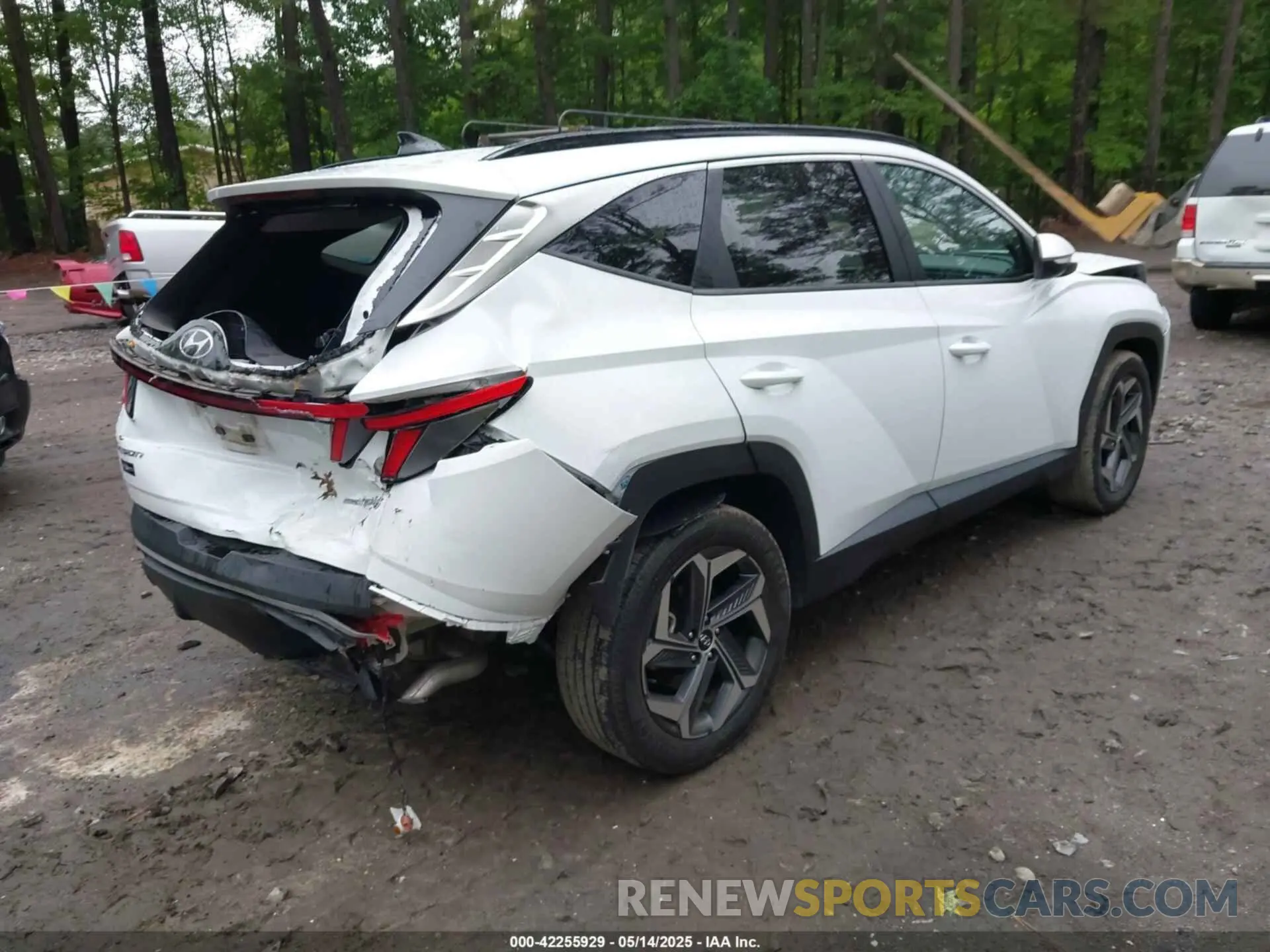 4 Фотография поврежденного автомобиля KM8JFCA12NU060272 HYUNDAI TUCSON HYBRID 2022