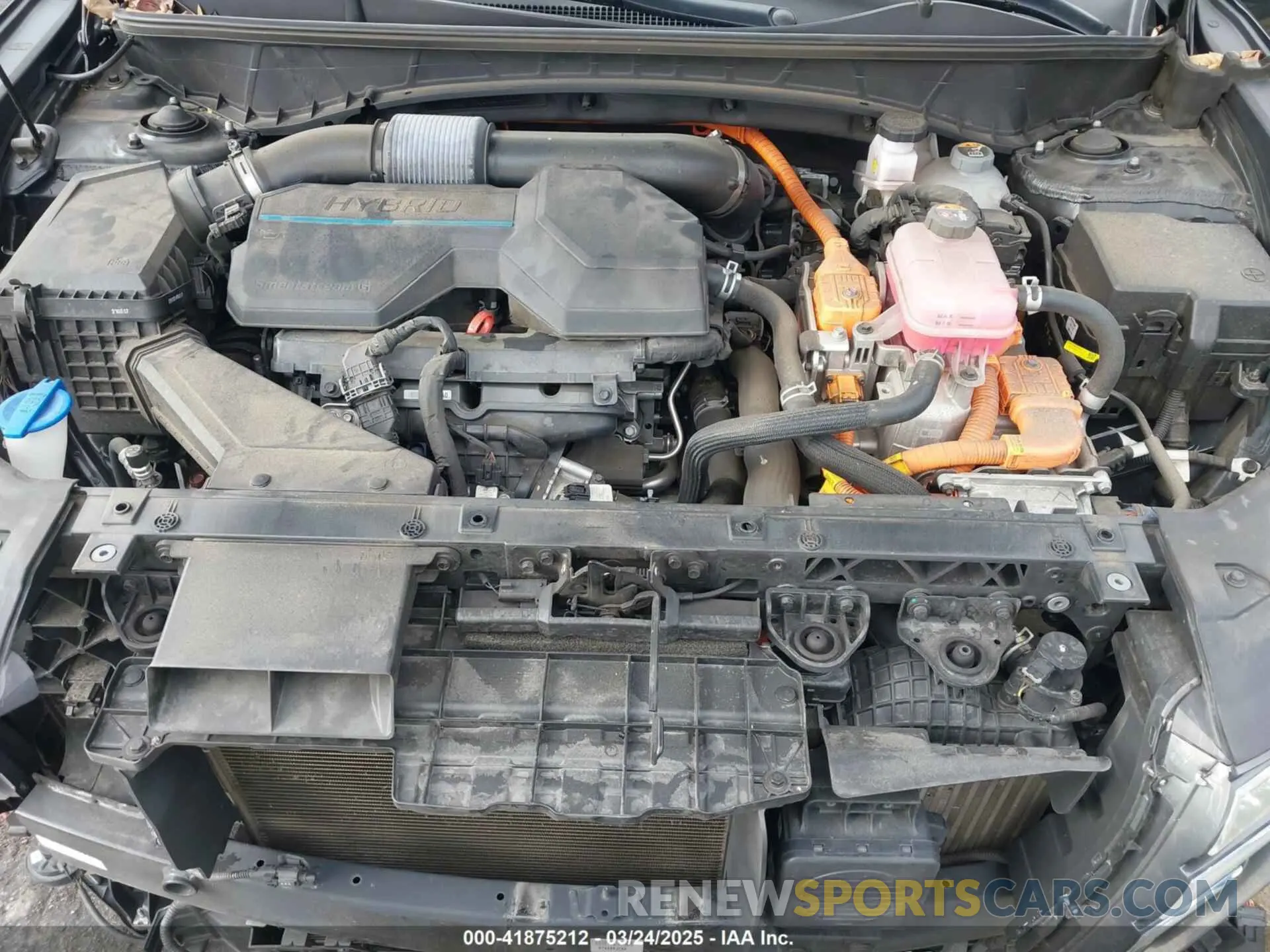 10 Photograph of a damaged car KM8JFCA15NU015911 HYUNDAI TUCSON HYBRID 2022