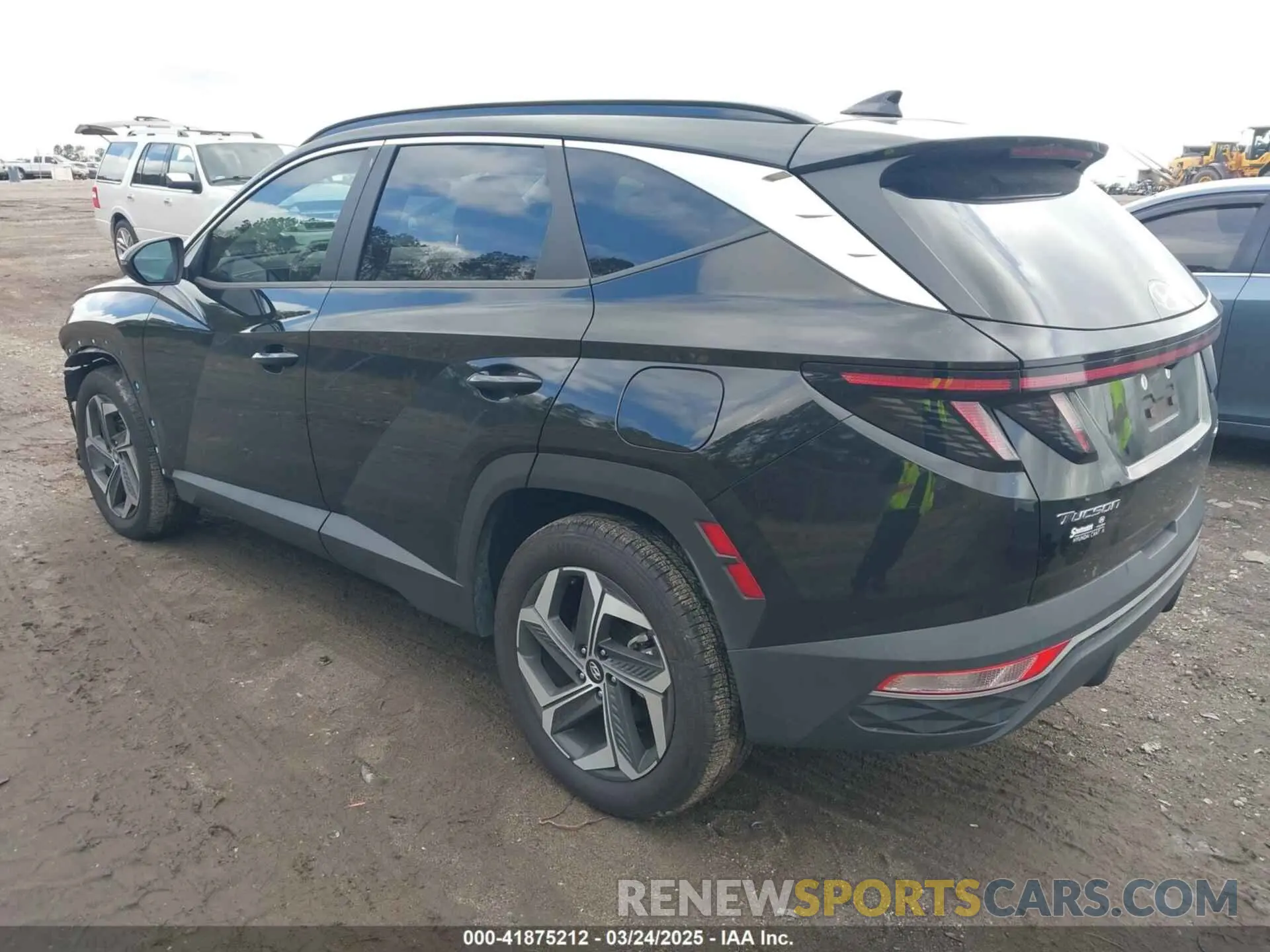 3 Photograph of a damaged car KM8JFCA15NU015911 HYUNDAI TUCSON HYBRID 2022