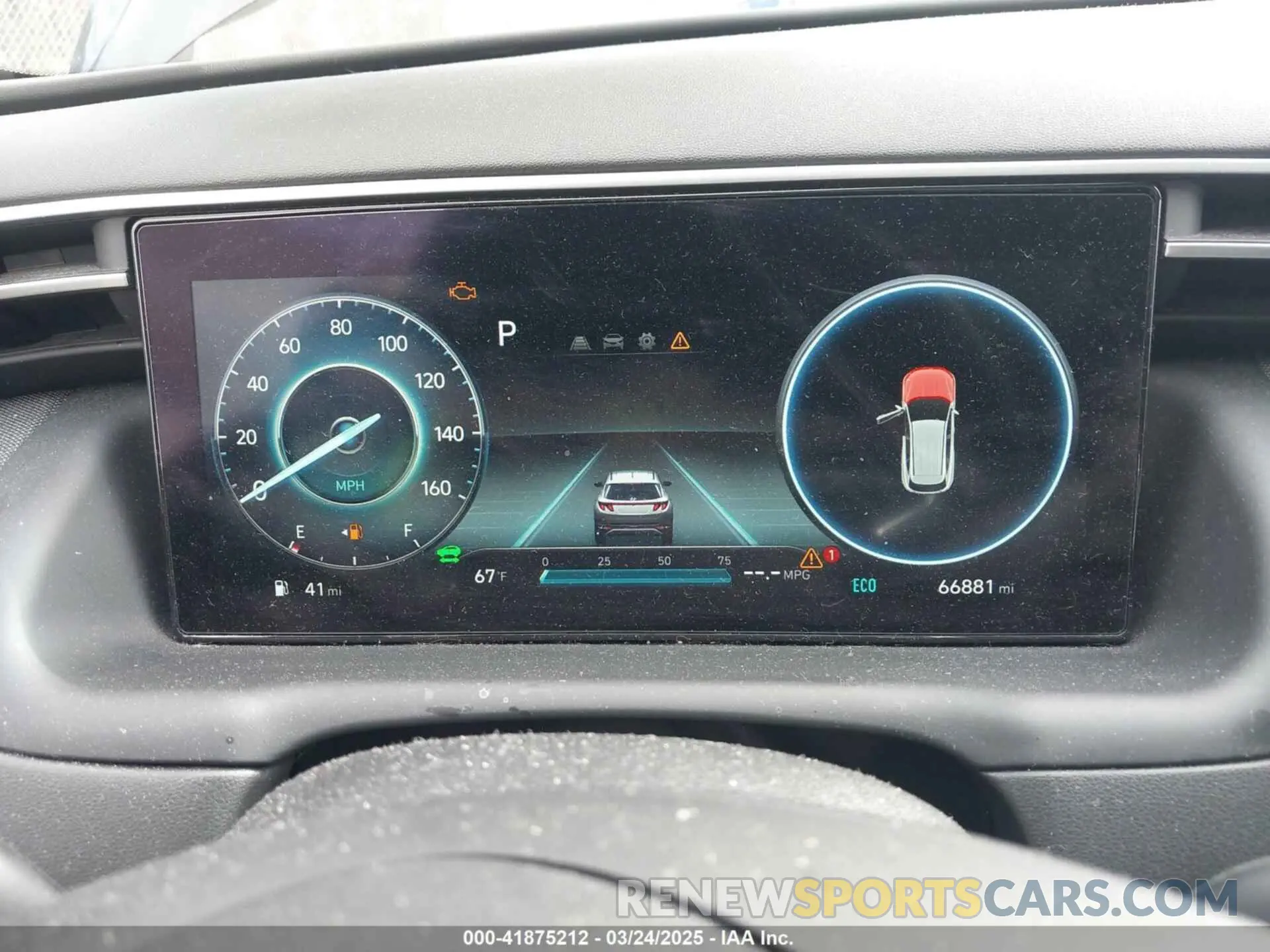 7 Photograph of a damaged car KM8JFCA15NU015911 HYUNDAI TUCSON HYBRID 2022