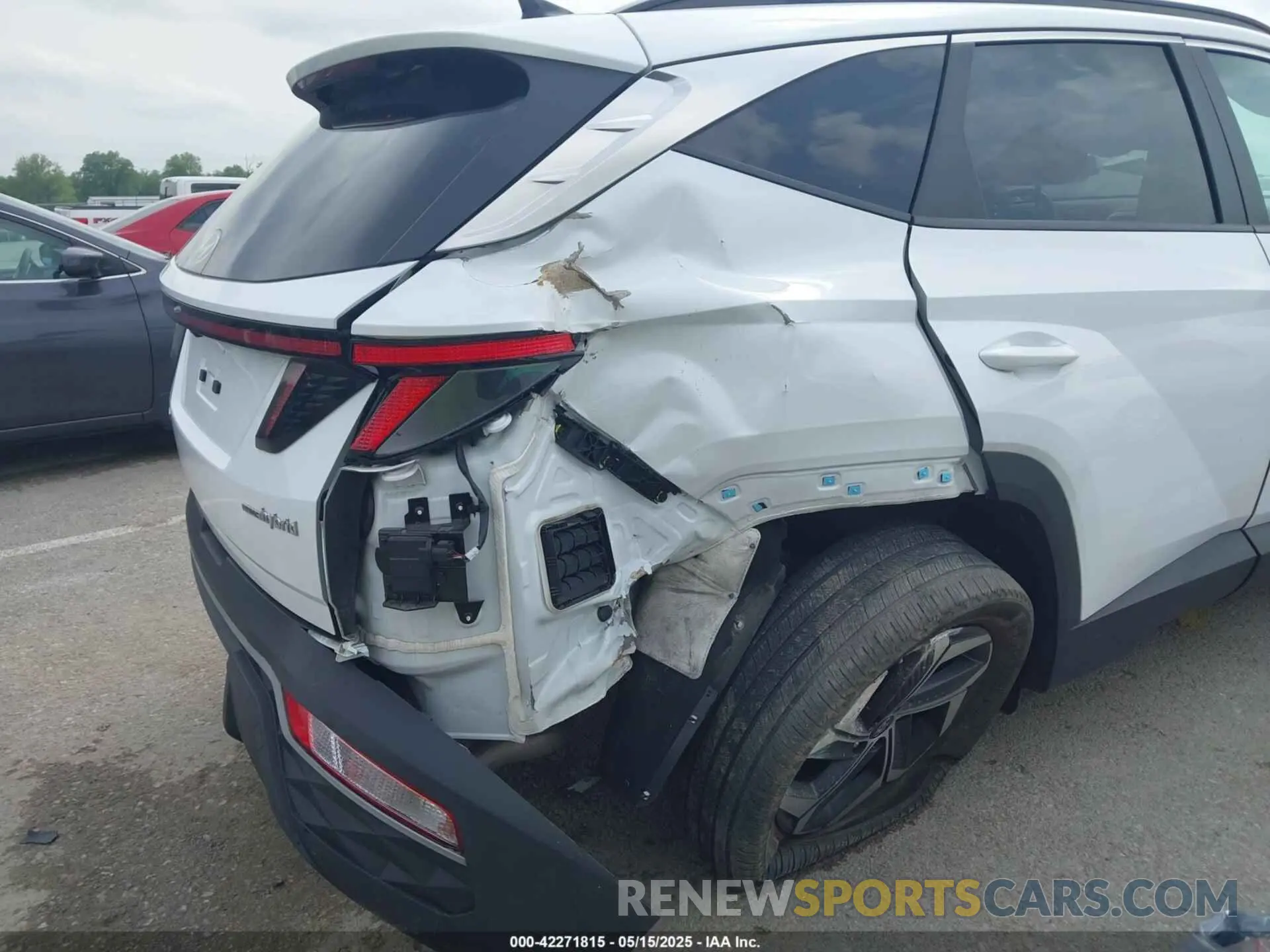 6 Photograph of a damaged car KM8JFCA18NU050944 HYUNDAI TUCSON HYBRID 2022