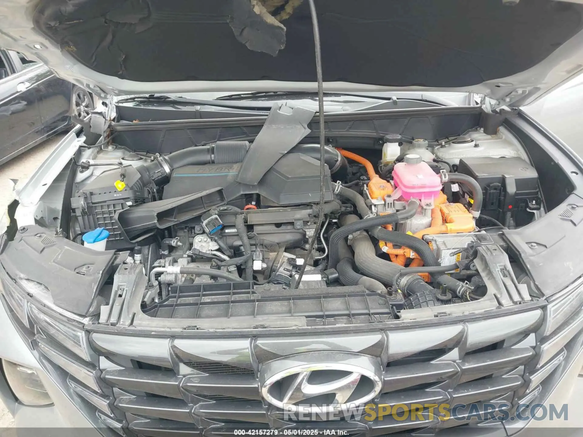 10 Photograph of a damaged car KM8JFCA18NU056372 HYUNDAI TUCSON HYBRID 2022
