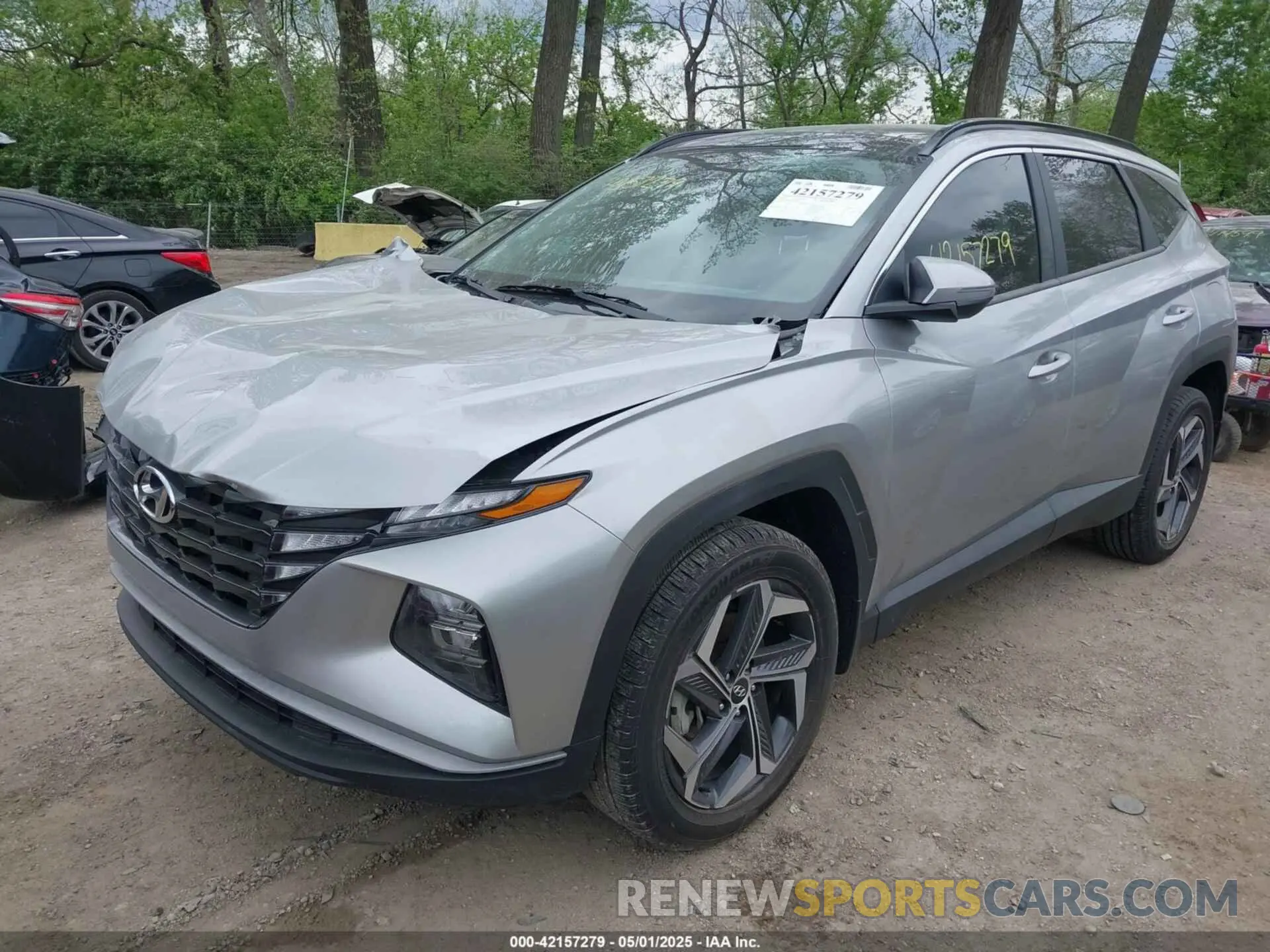 6 Photograph of a damaged car KM8JFCA18NU056372 HYUNDAI TUCSON HYBRID 2022