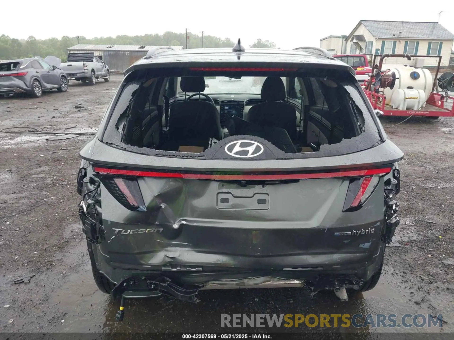 17 Photograph of a damaged car KM8JFCA18NU065279 HYUNDAI TUCSON HYBRID 2022