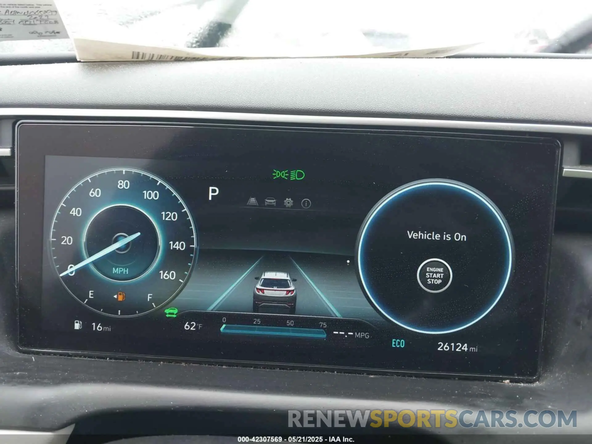 7 Photograph of a damaged car KM8JFCA18NU065279 HYUNDAI TUCSON HYBRID 2022