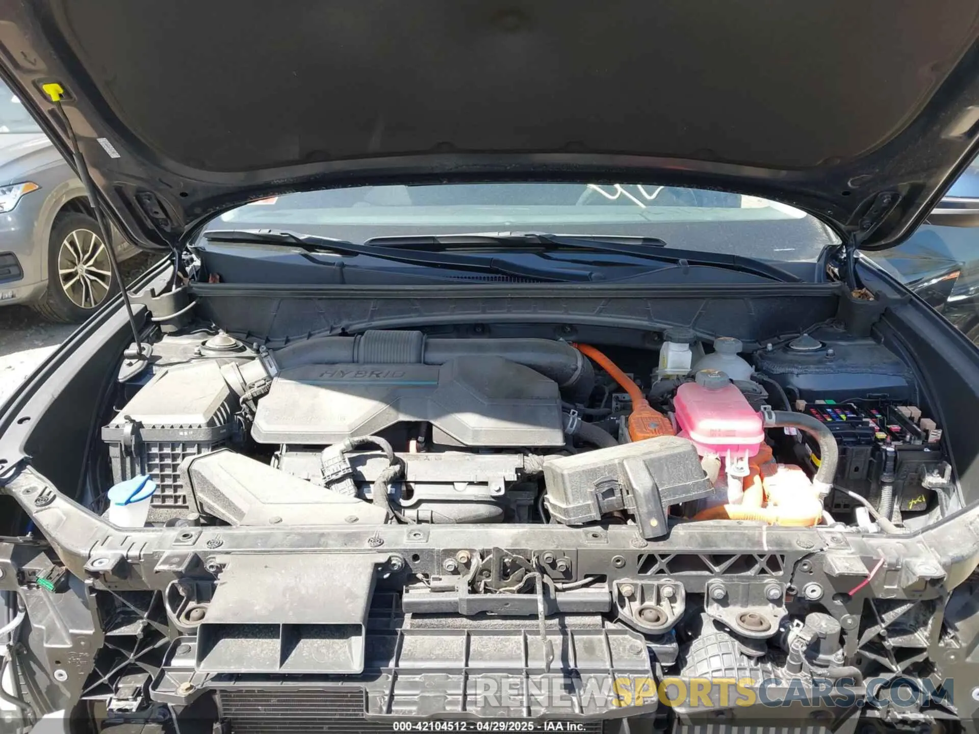 10 Photograph of a damaged car KM8JFCA18NU080719 HYUNDAI TUCSON HYBRID 2022