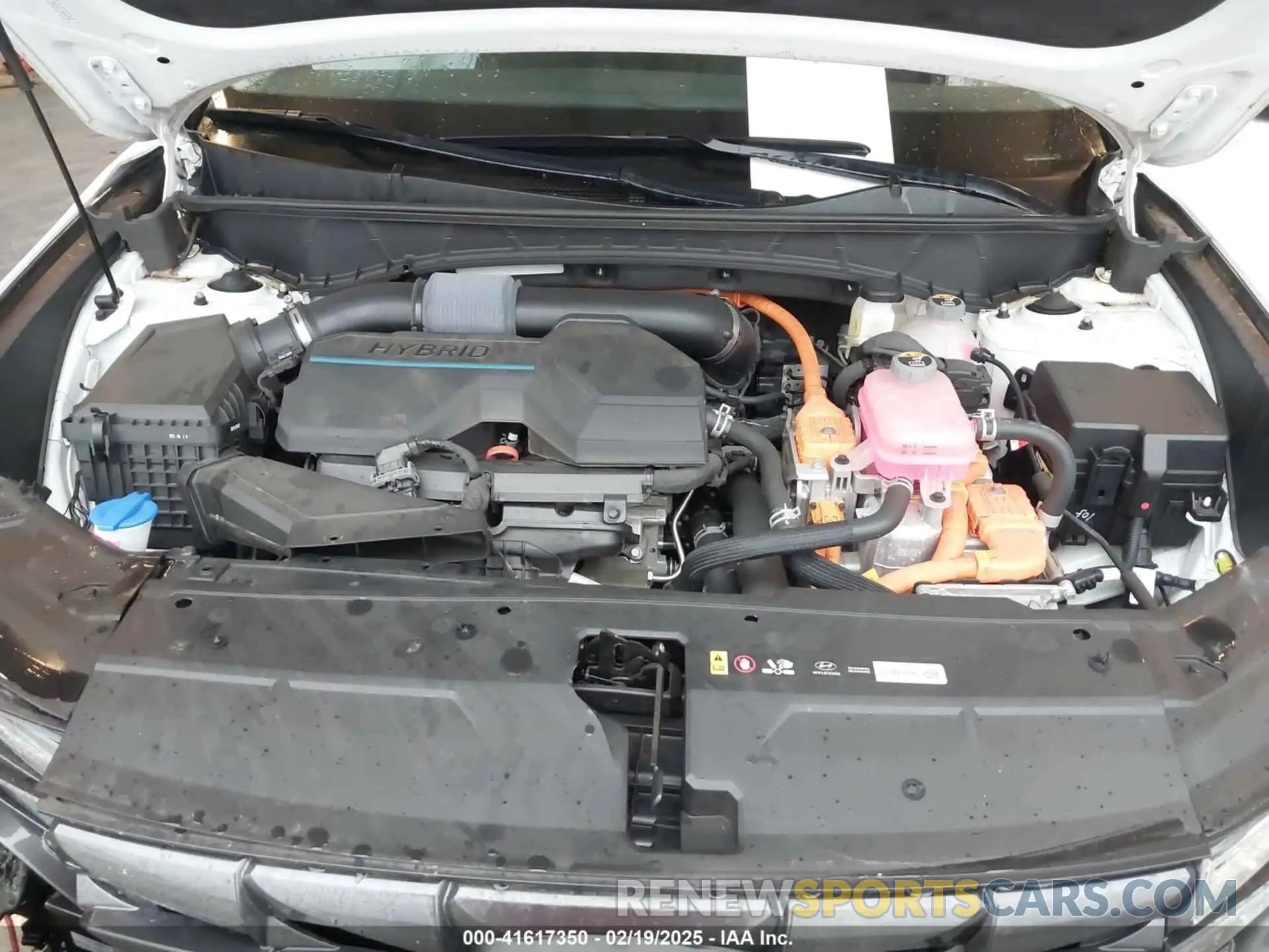 10 Photograph of a damaged car KM8JFCA1XNU075554 HYUNDAI TUCSON HYBRID 2022