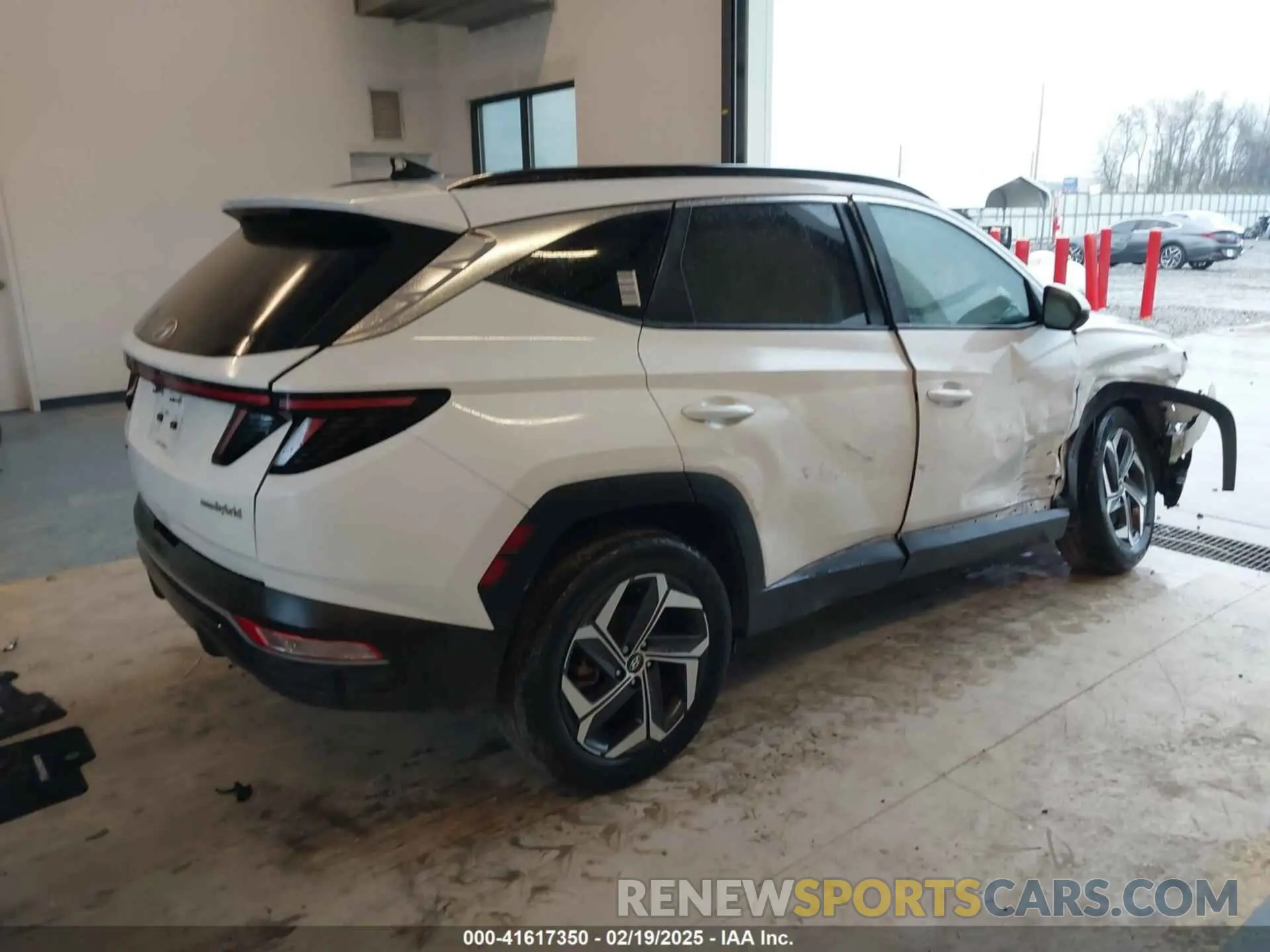 4 Photograph of a damaged car KM8JFCA1XNU075554 HYUNDAI TUCSON HYBRID 2022