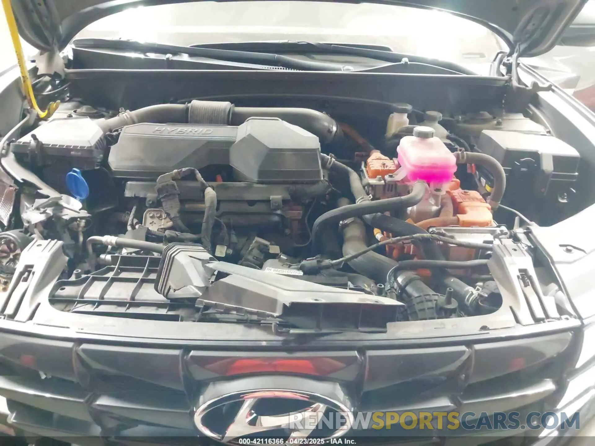 10 Фотография поврежденного автомобиля KM8JBCA14PU100284 HYUNDAI TUCSON HYBRID 2023