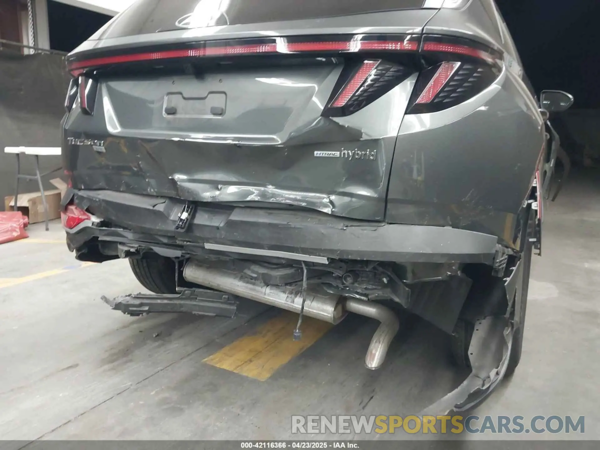 6 Фотография поврежденного автомобиля KM8JBCA14PU100284 HYUNDAI TUCSON HYBRID 2023