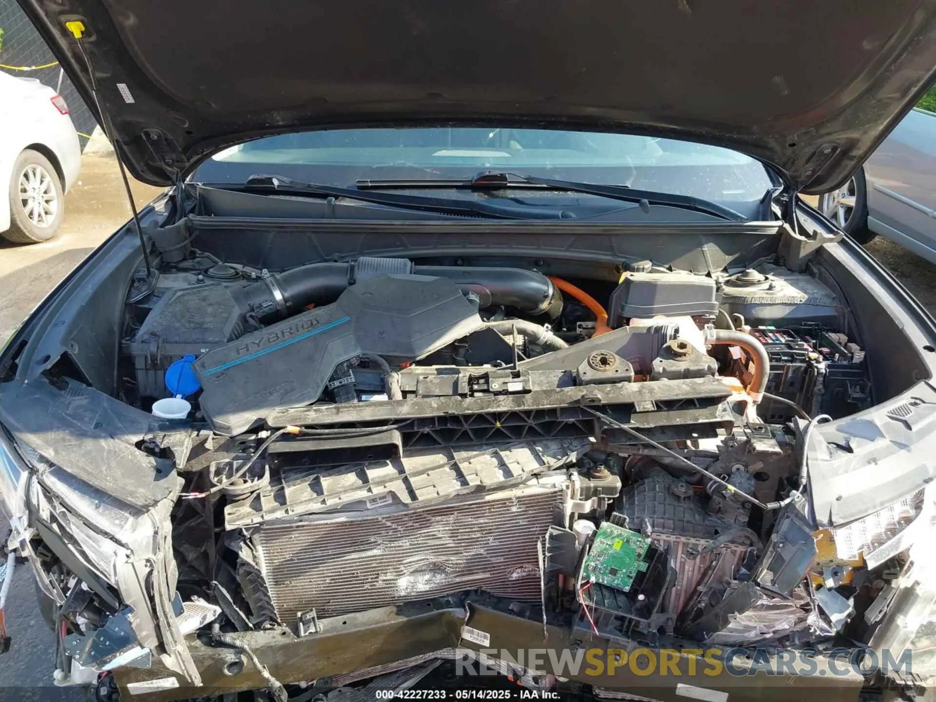 10 Фотография поврежденного автомобиля KM8JBCA16PU087490 HYUNDAI TUCSON HYBRID 2023