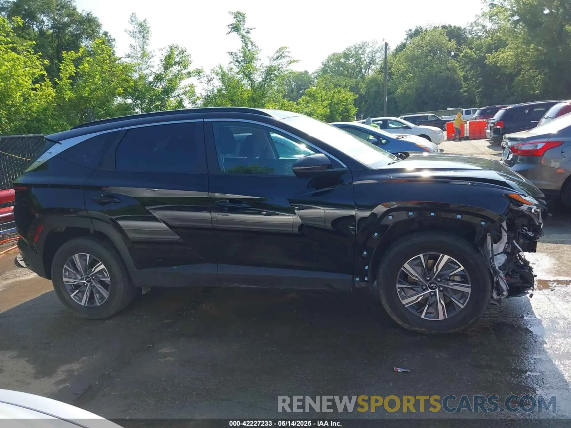 14 Фотография поврежденного автомобиля KM8JBCA16PU087490 HYUNDAI TUCSON HYBRID 2023