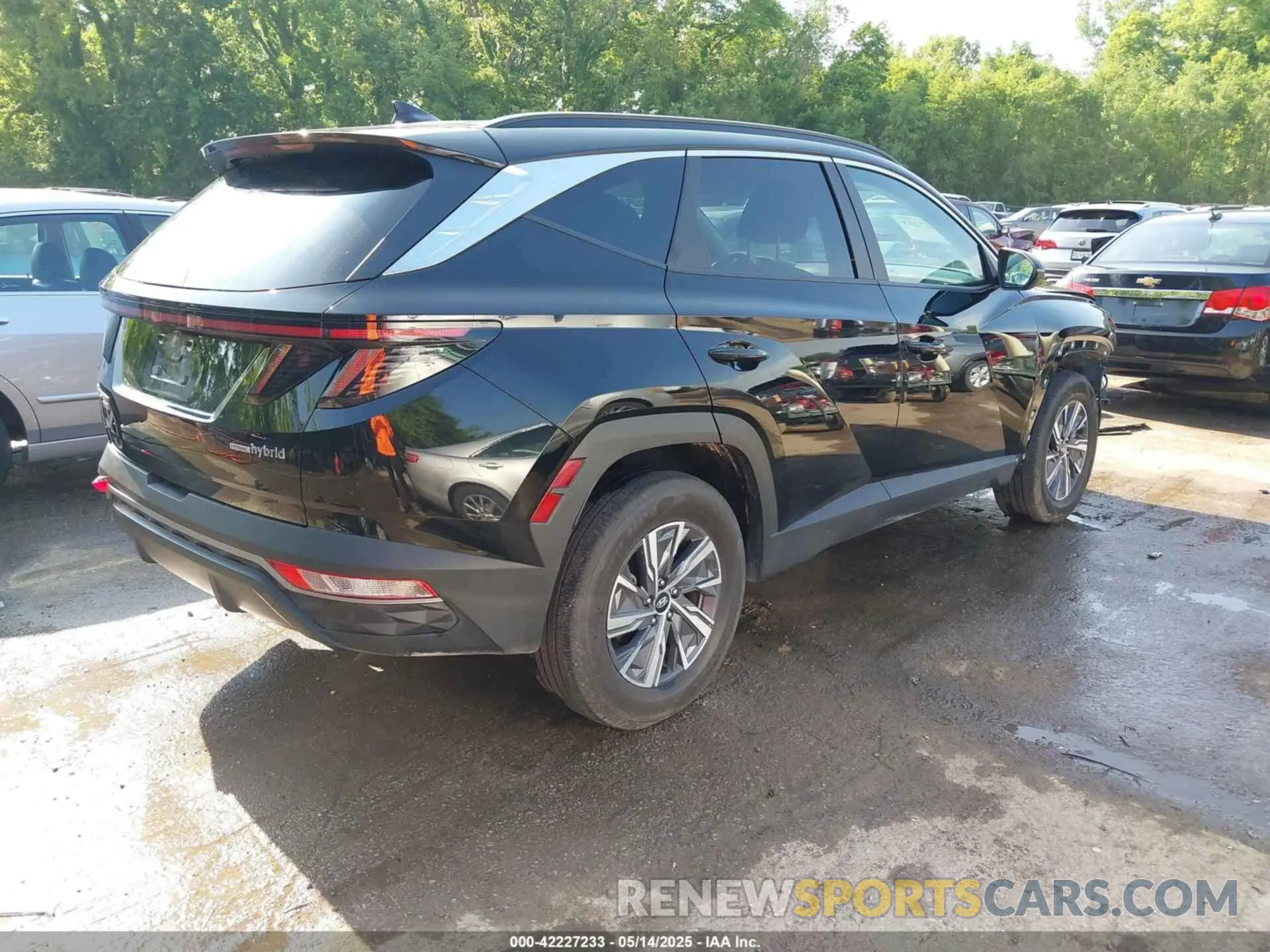 4 Фотография поврежденного автомобиля KM8JBCA16PU087490 HYUNDAI TUCSON HYBRID 2023