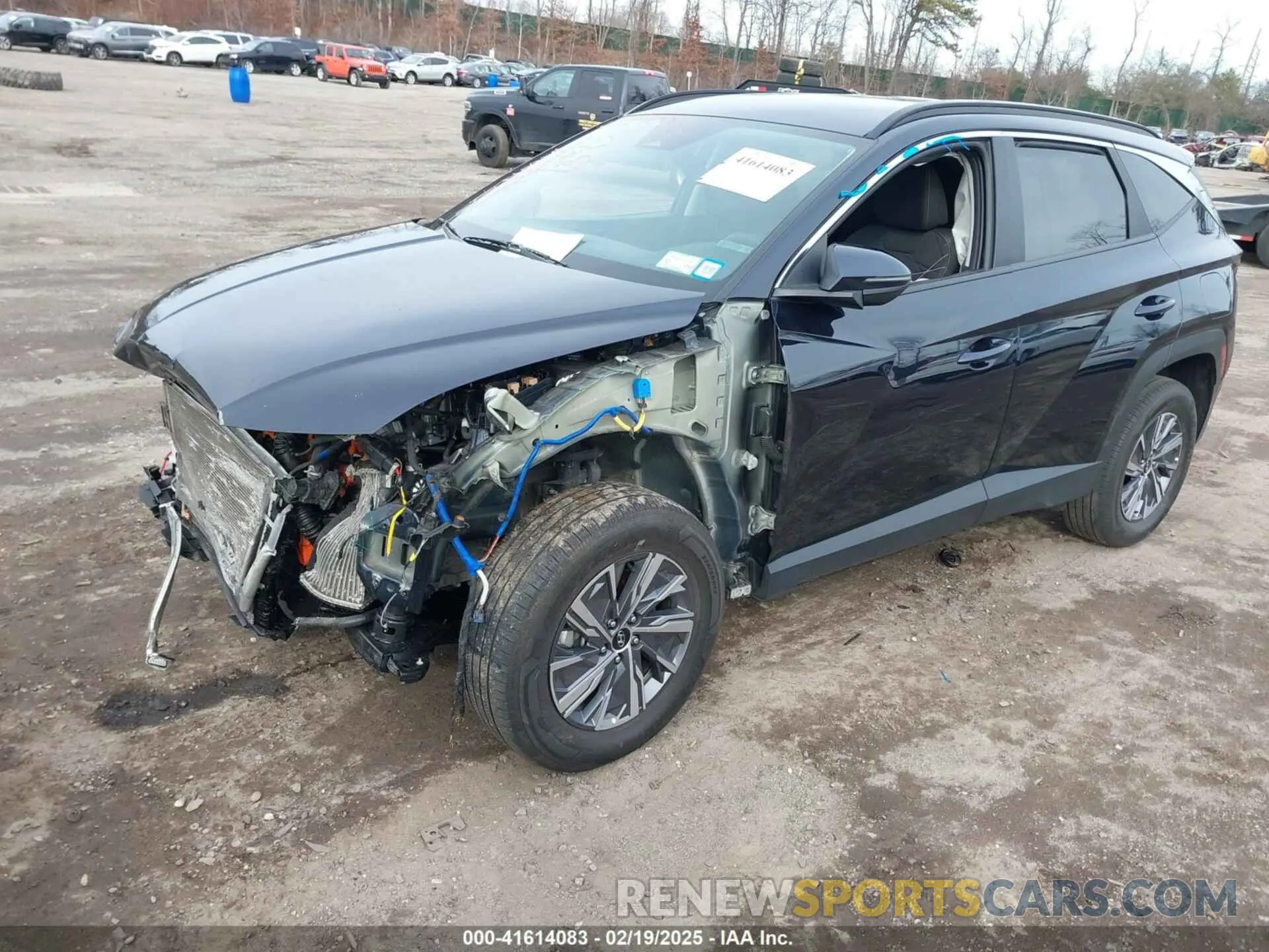 2 Photograph of a damaged car KM8JBCA1XPU086407 HYUNDAI TUCSON HYBRID 2023