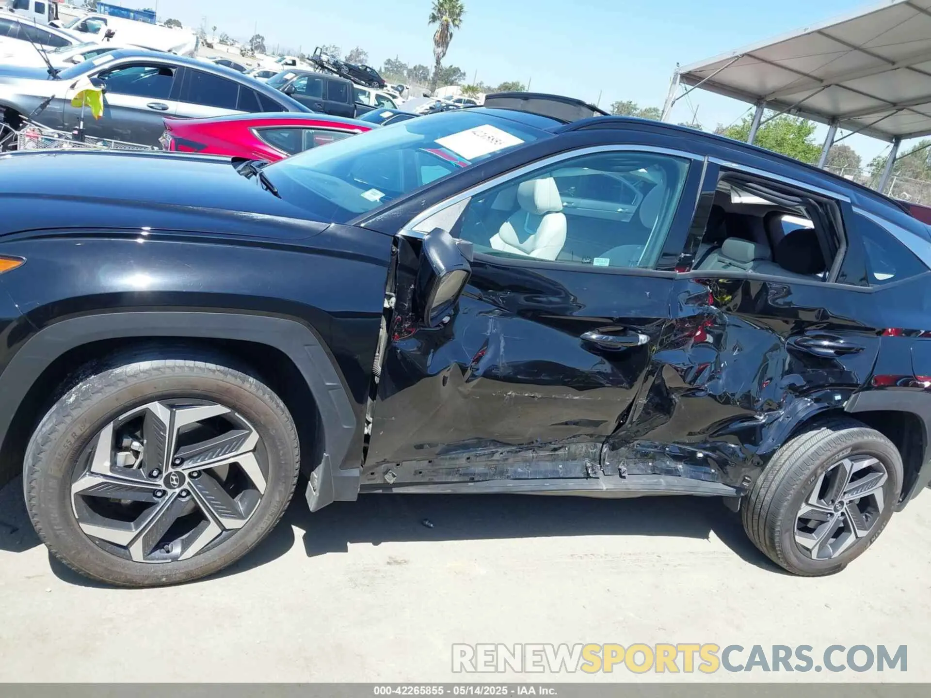 14 Photograph of a damaged car KM8JECA14PU127220 HYUNDAI TUCSON HYBRID 2023