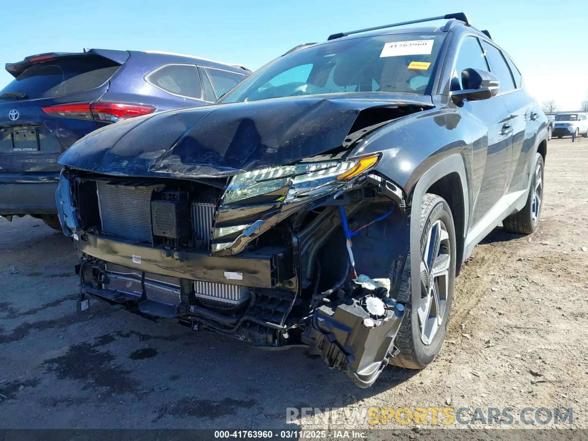 6 Photograph of a damaged car KM8JECA15PU130059 HYUNDAI TUCSON HYBRID 2023