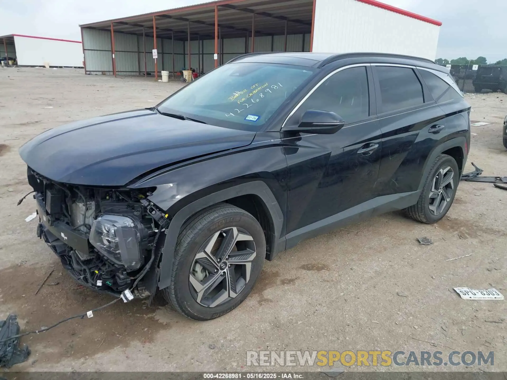 2 Photograph of a damaged car KM8JFCA12PU100014 HYUNDAI TUCSON HYBRID 2023