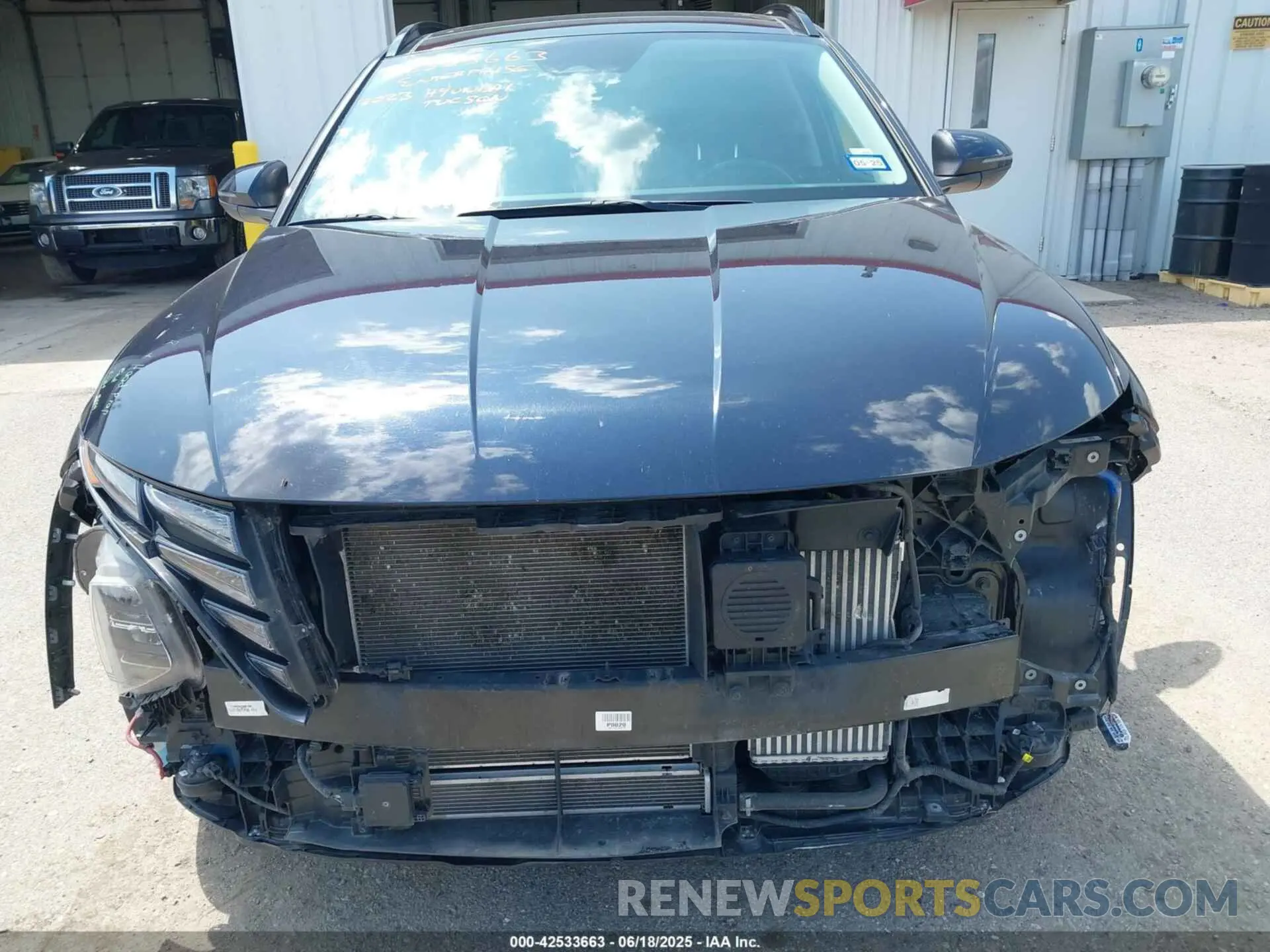 13 Photograph of a damaged car KM8JFCA13PU129277 HYUNDAI TUCSON HYBRID 2023