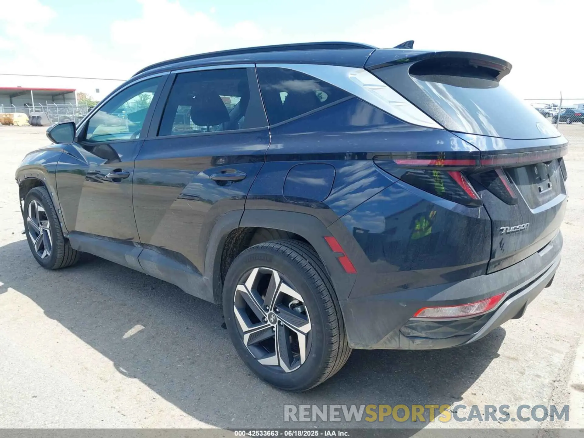 3 Photograph of a damaged car KM8JFCA13PU129277 HYUNDAI TUCSON HYBRID 2023