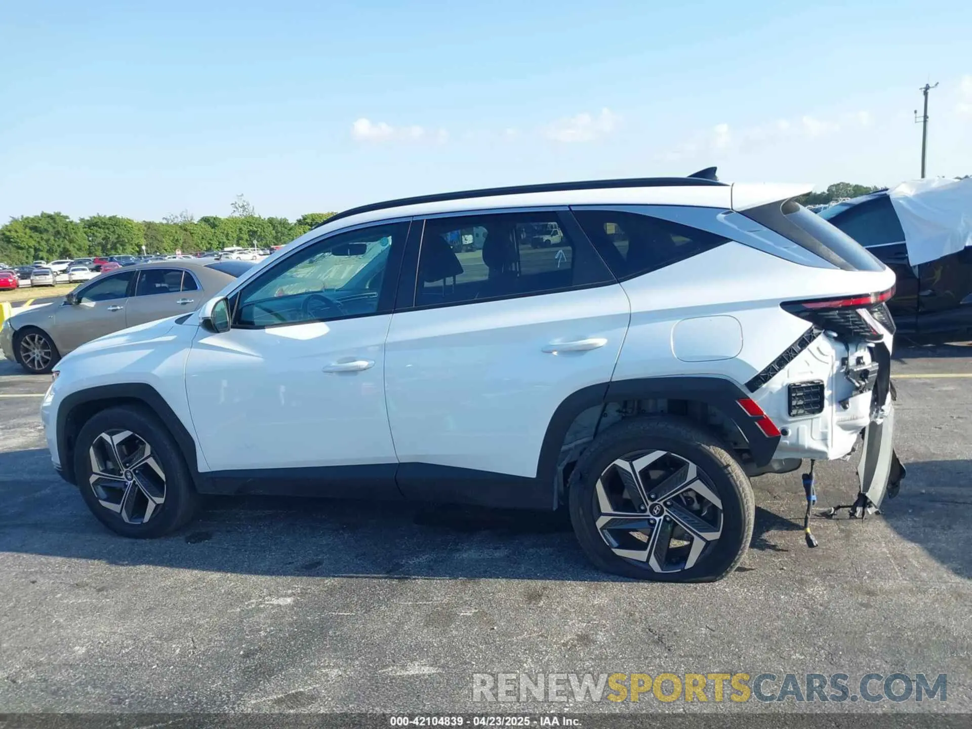14 Фотография поврежденного автомобиля KM8JFCA13PU133071 HYUNDAI TUCSON HYBRID 2023