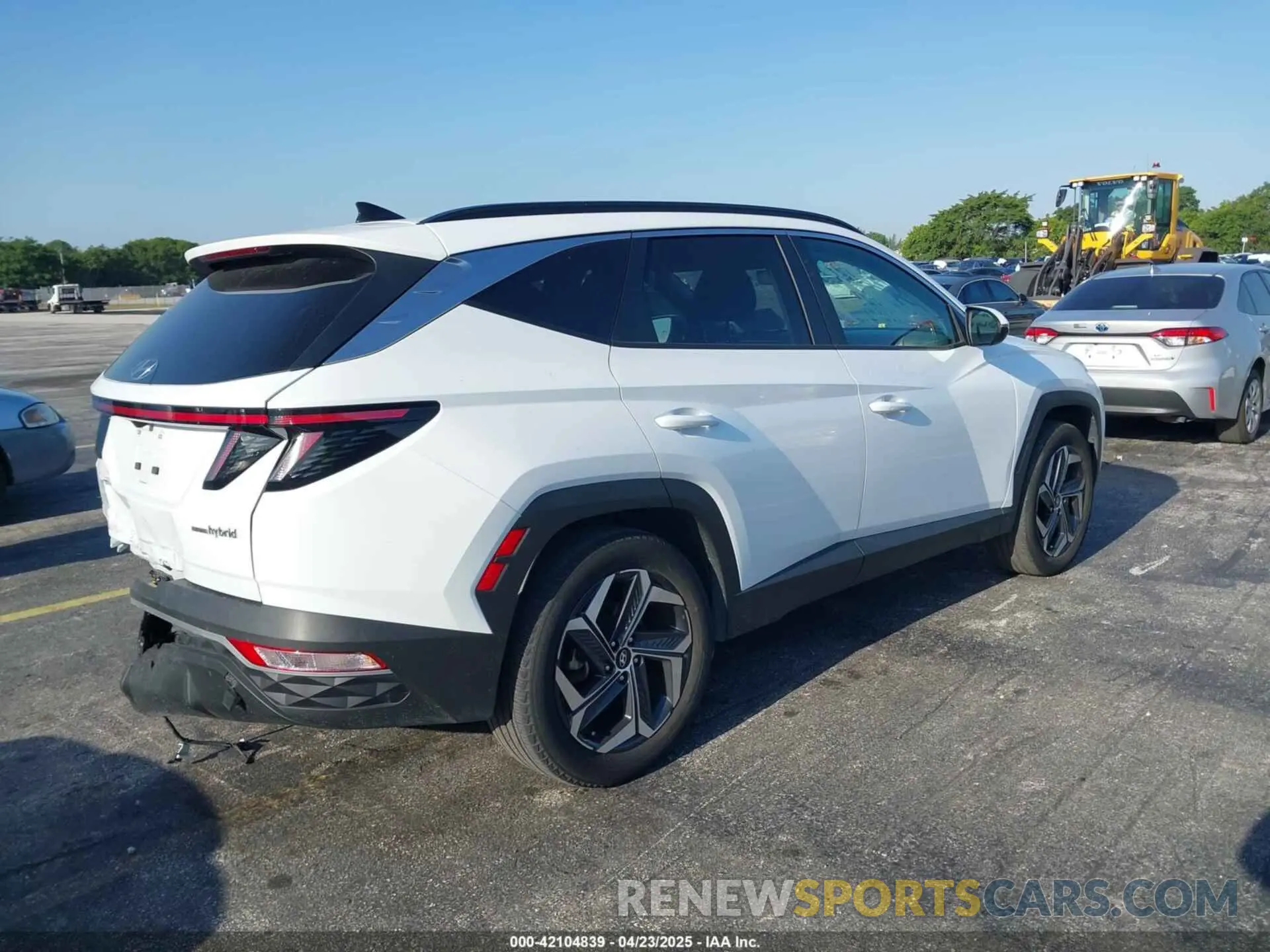 4 Фотография поврежденного автомобиля KM8JFCA13PU133071 HYUNDAI TUCSON HYBRID 2023