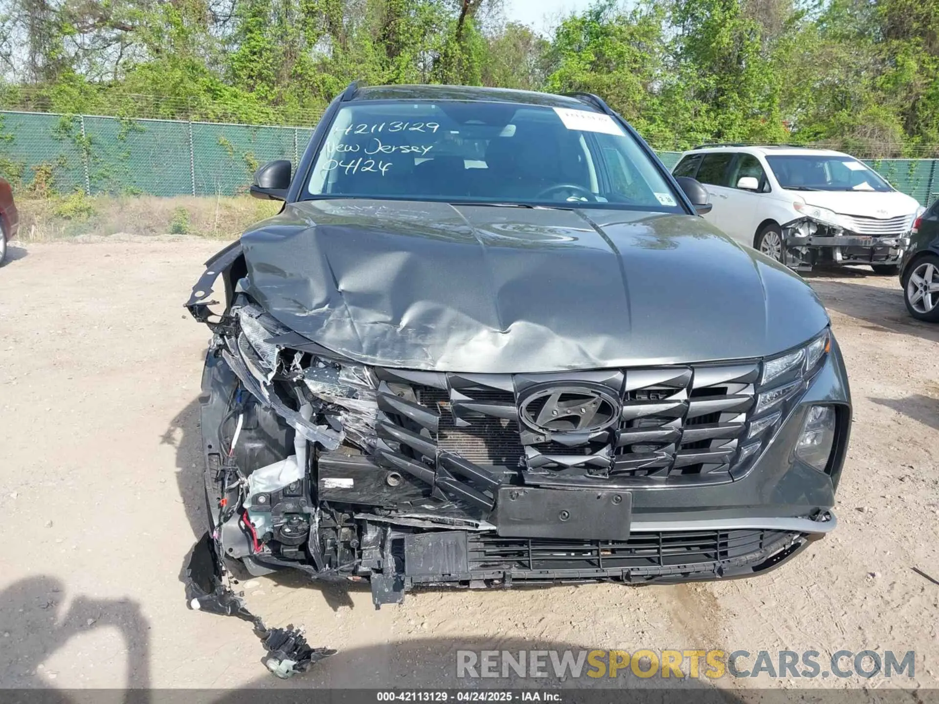 13 Photograph of a damaged car KM8JFCA17PU093934 HYUNDAI TUCSON HYBRID 2023